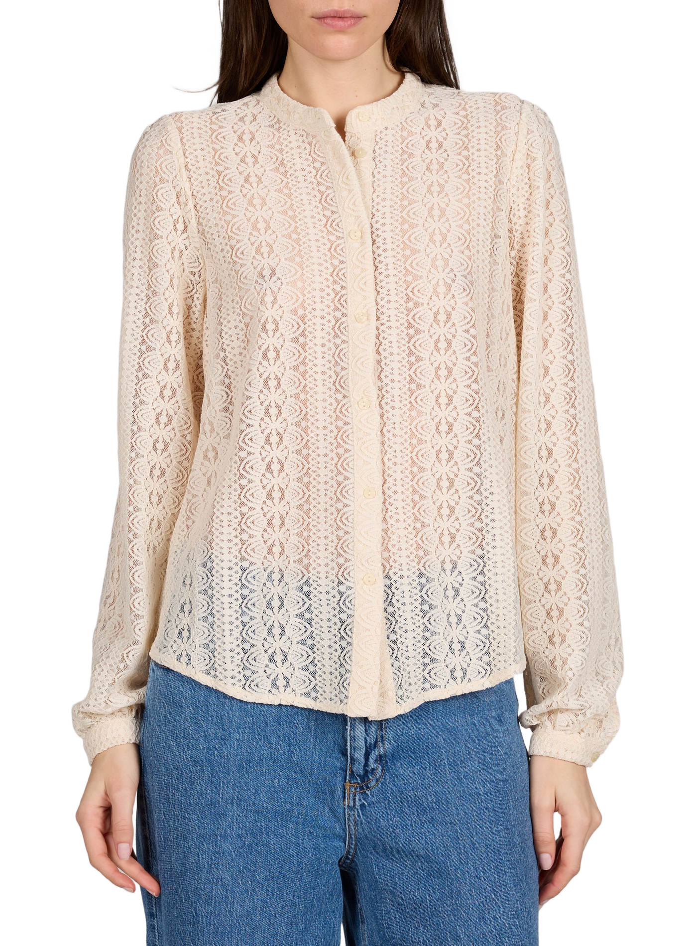 Chemisier Vichikka VILA Beige