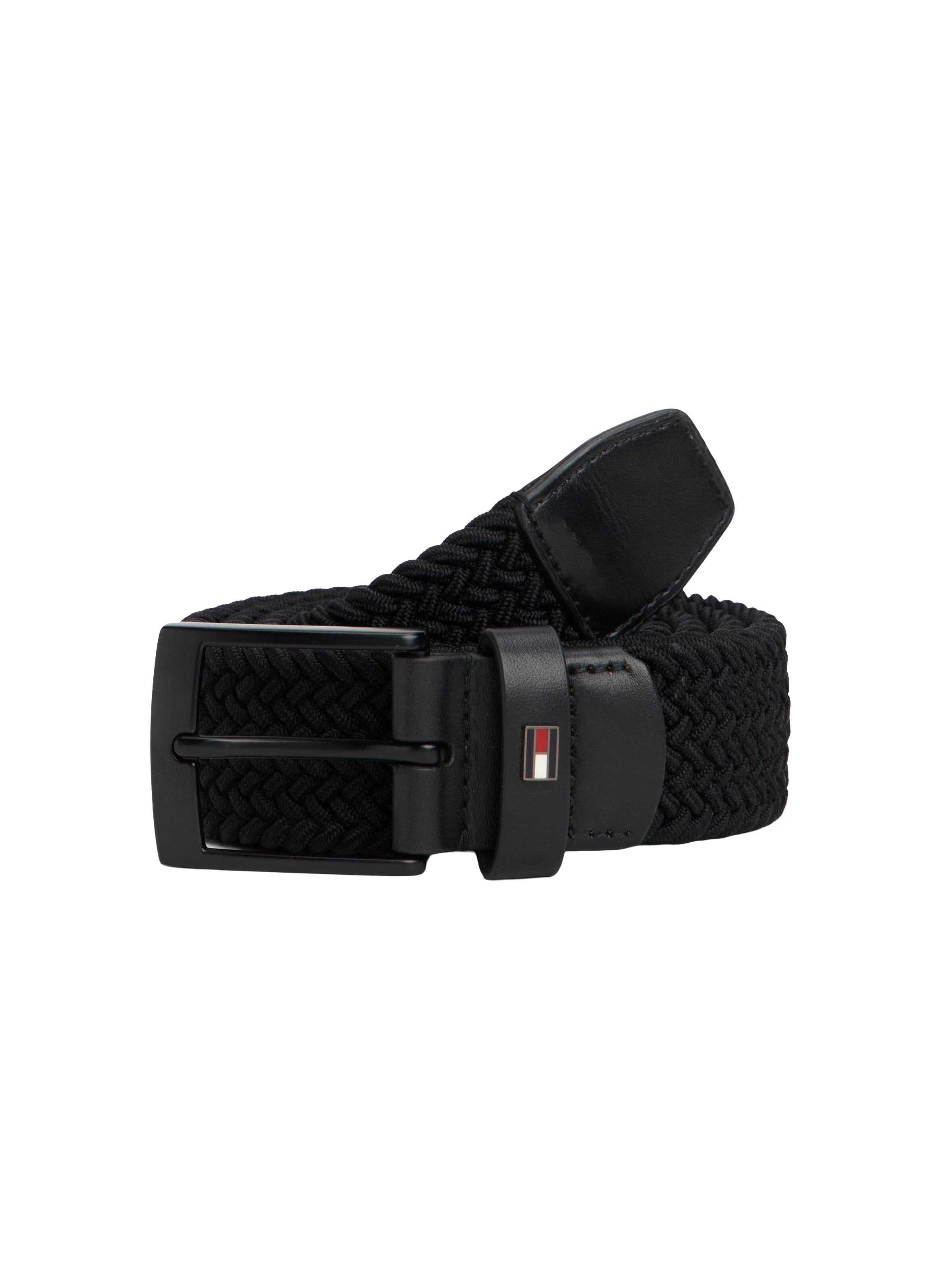 Ceinture stretch tressée TOMMY HILFIGER Noir