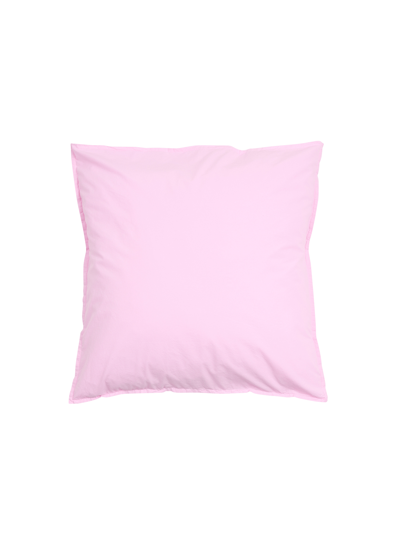Taie d'oreiller en percale de coton AU PRINTEMPS PARIS Rose