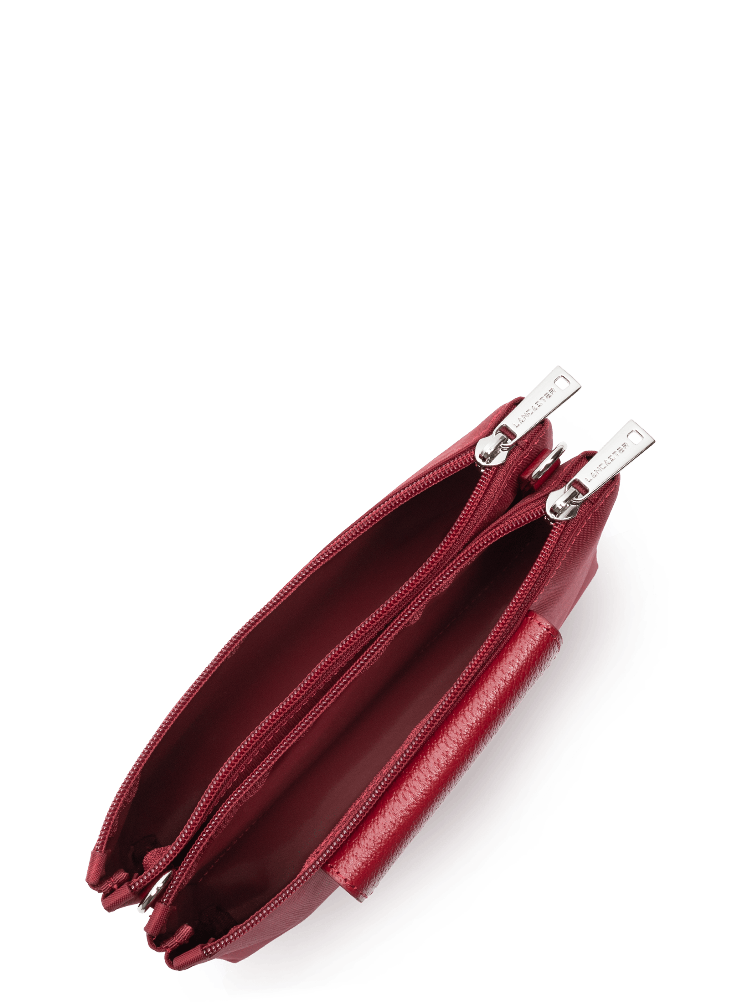 Double pochette - smart kba LANCASTER Rouge