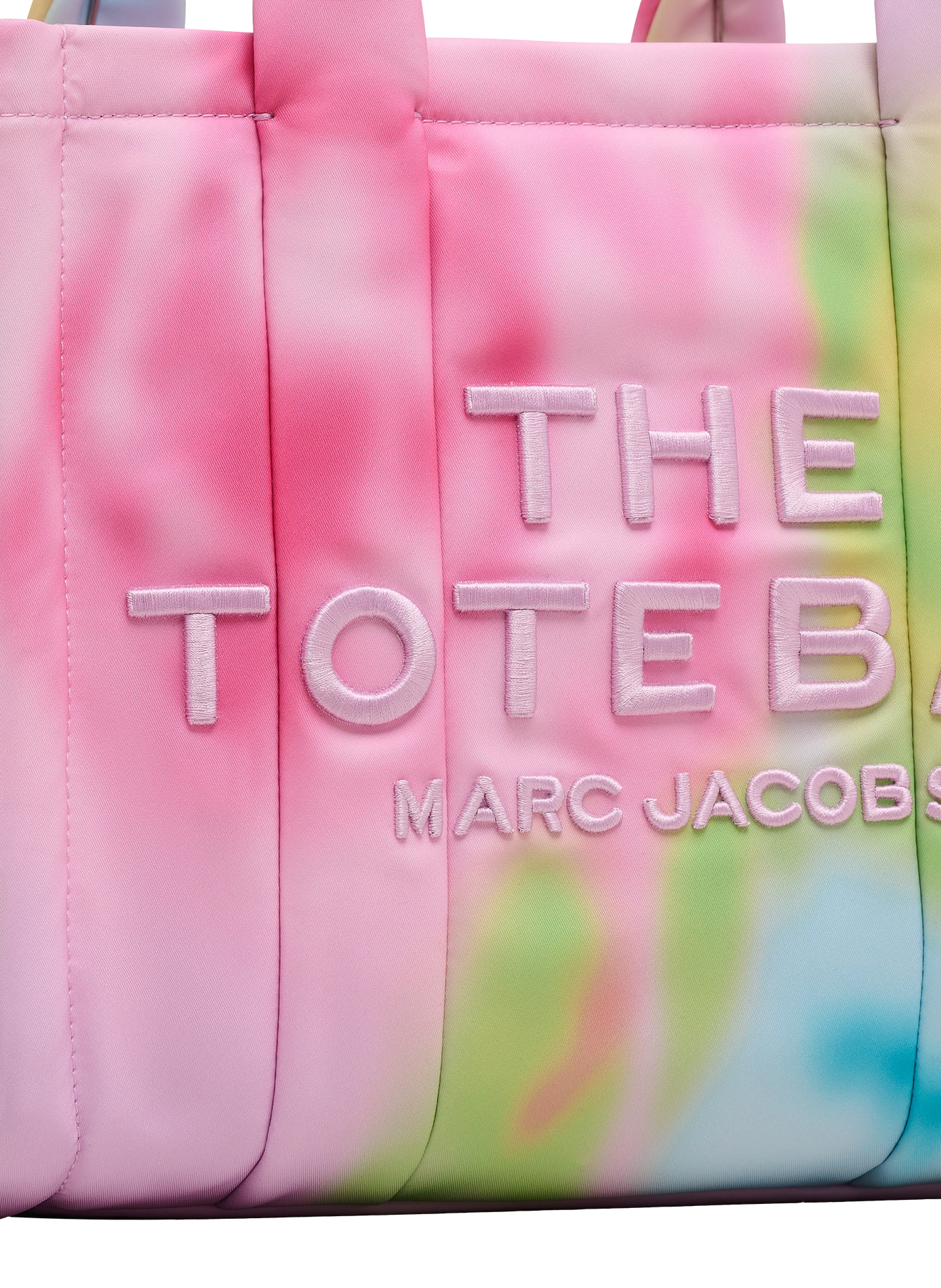 Bag The Blurred Floral Medium Puffy Tote Bag MARC JACOBS Multicolour