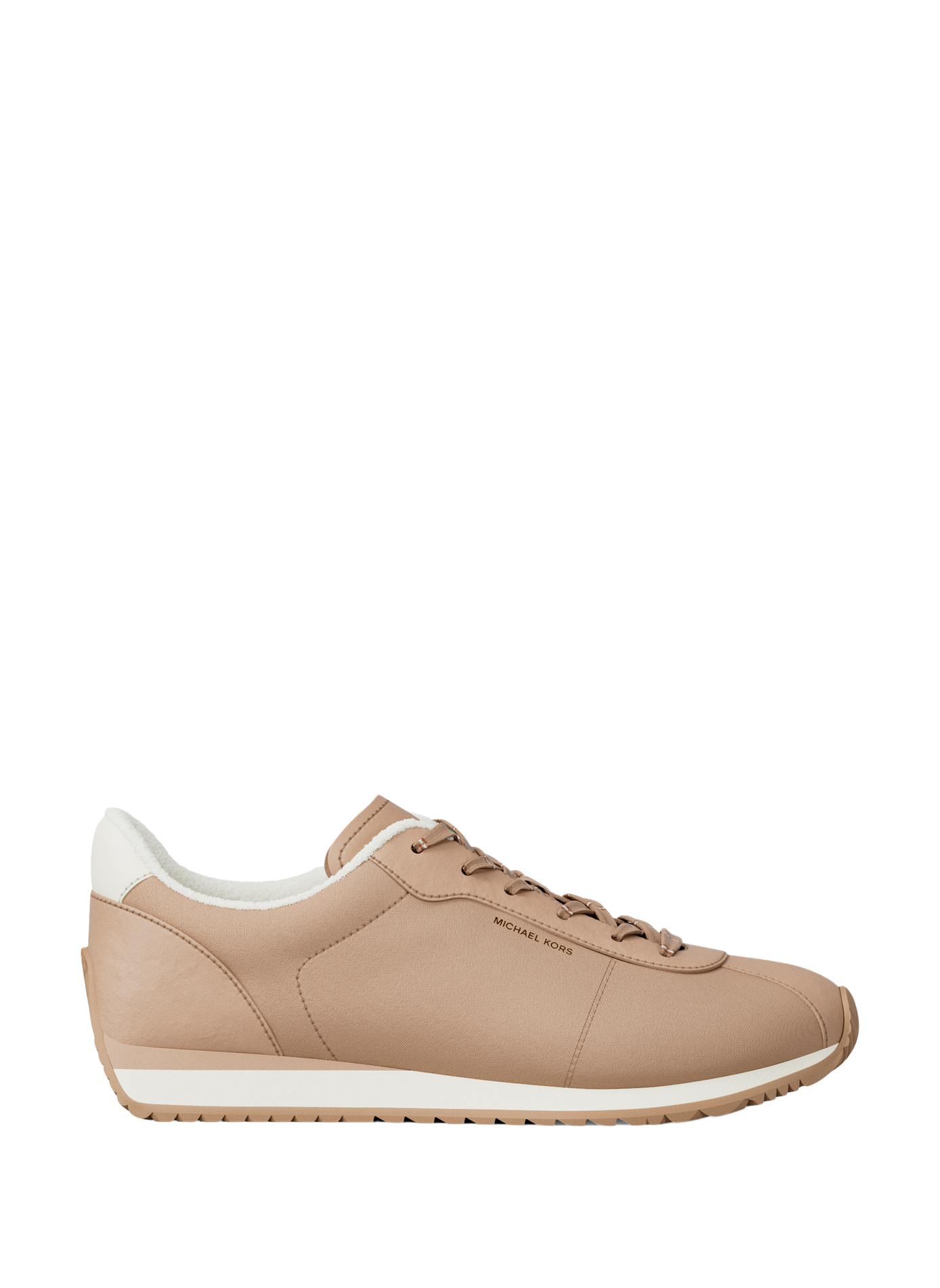 Embossed Rhodes sneakers MICHAEL KORS Beige