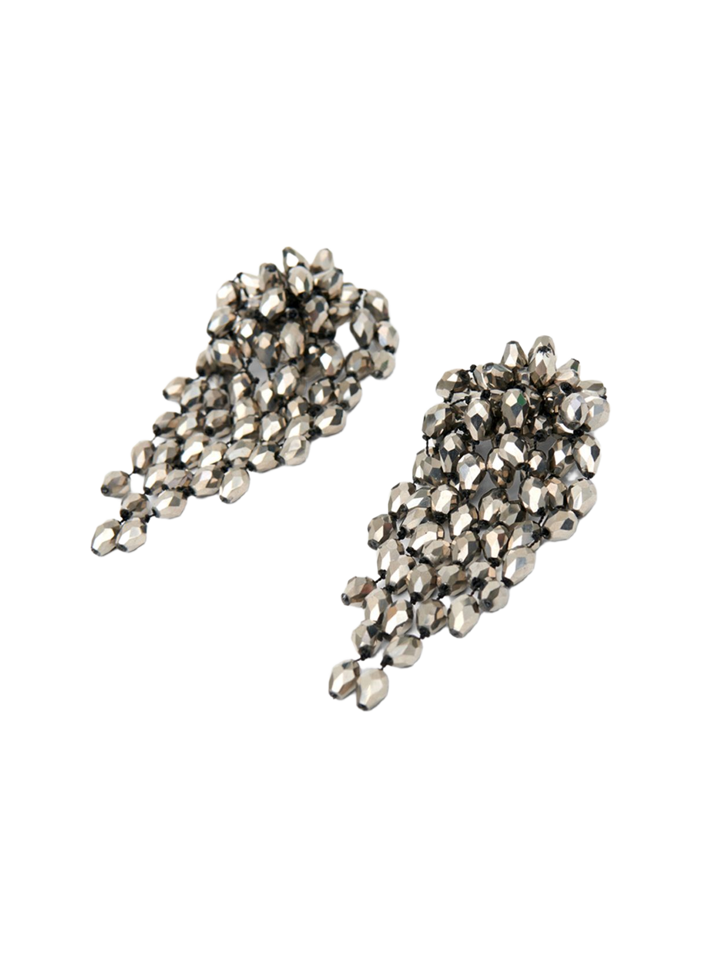 Hanabi pearl drop earrings ISABEL MARANT Grey