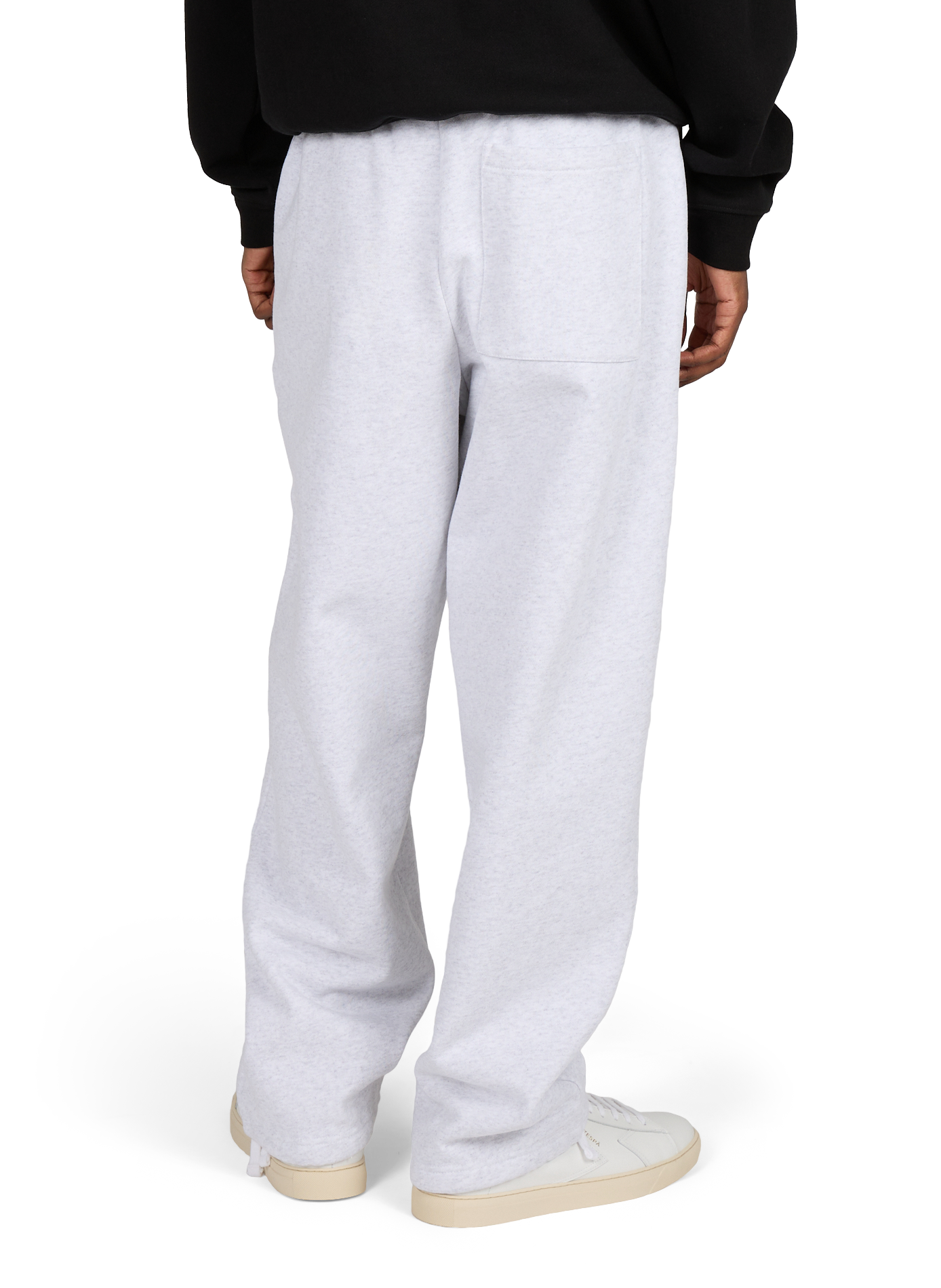 Solid wide-leg straight sweatpants DIME Grey