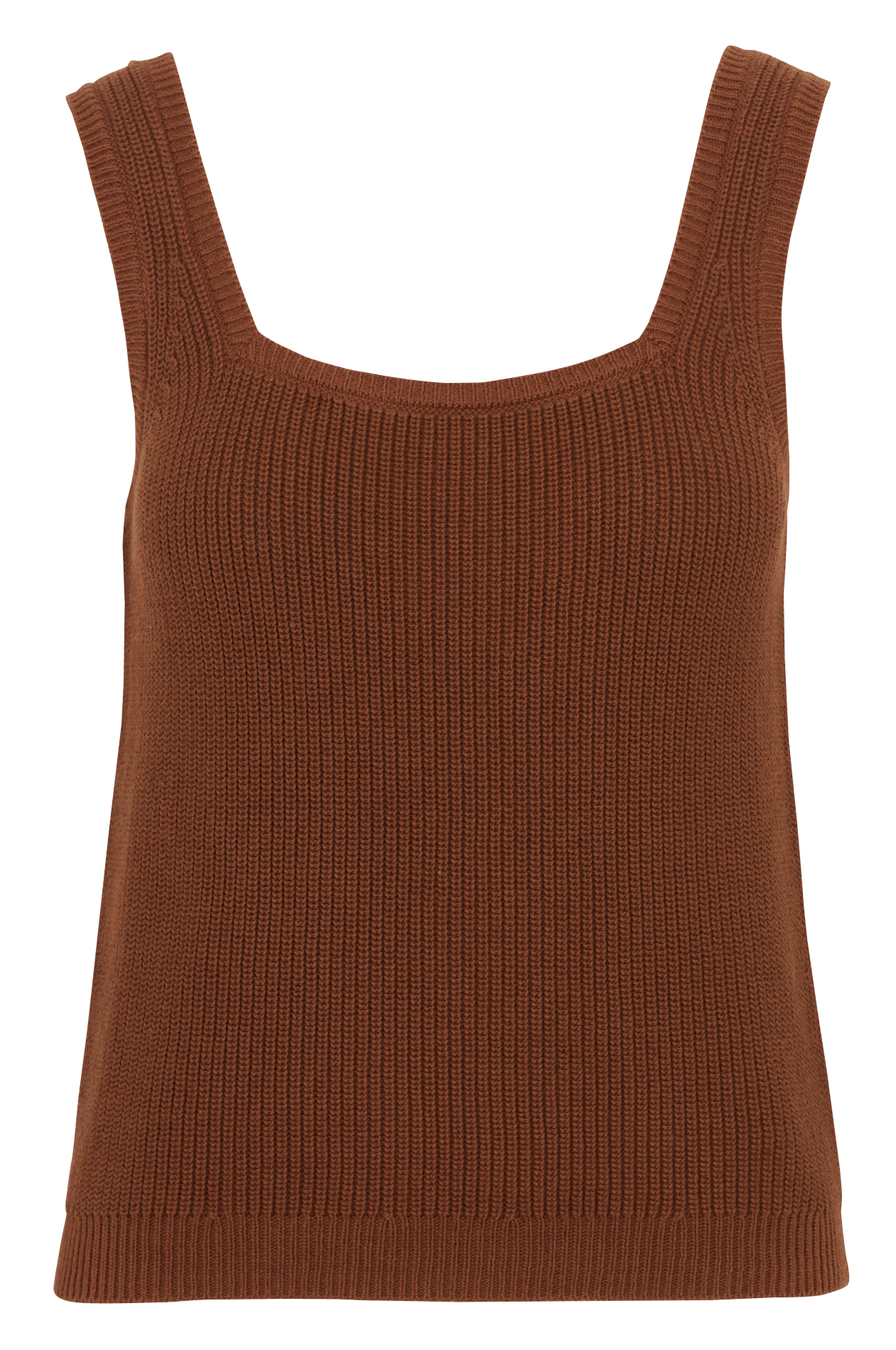 Débardeur droit en maille anna MAISON 123 Beige