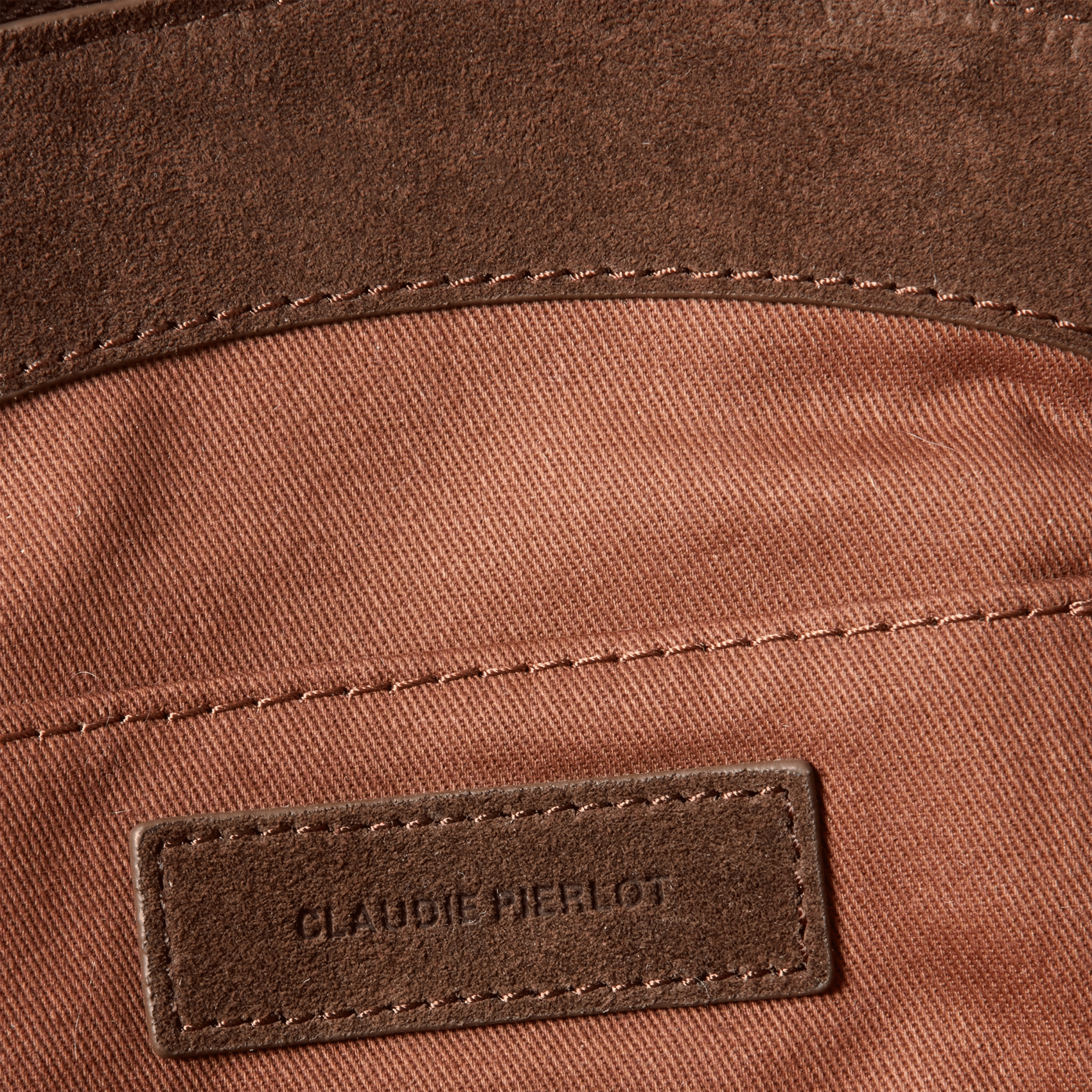 Sac à main en cuir CLAUDIE PIERLOT Marron