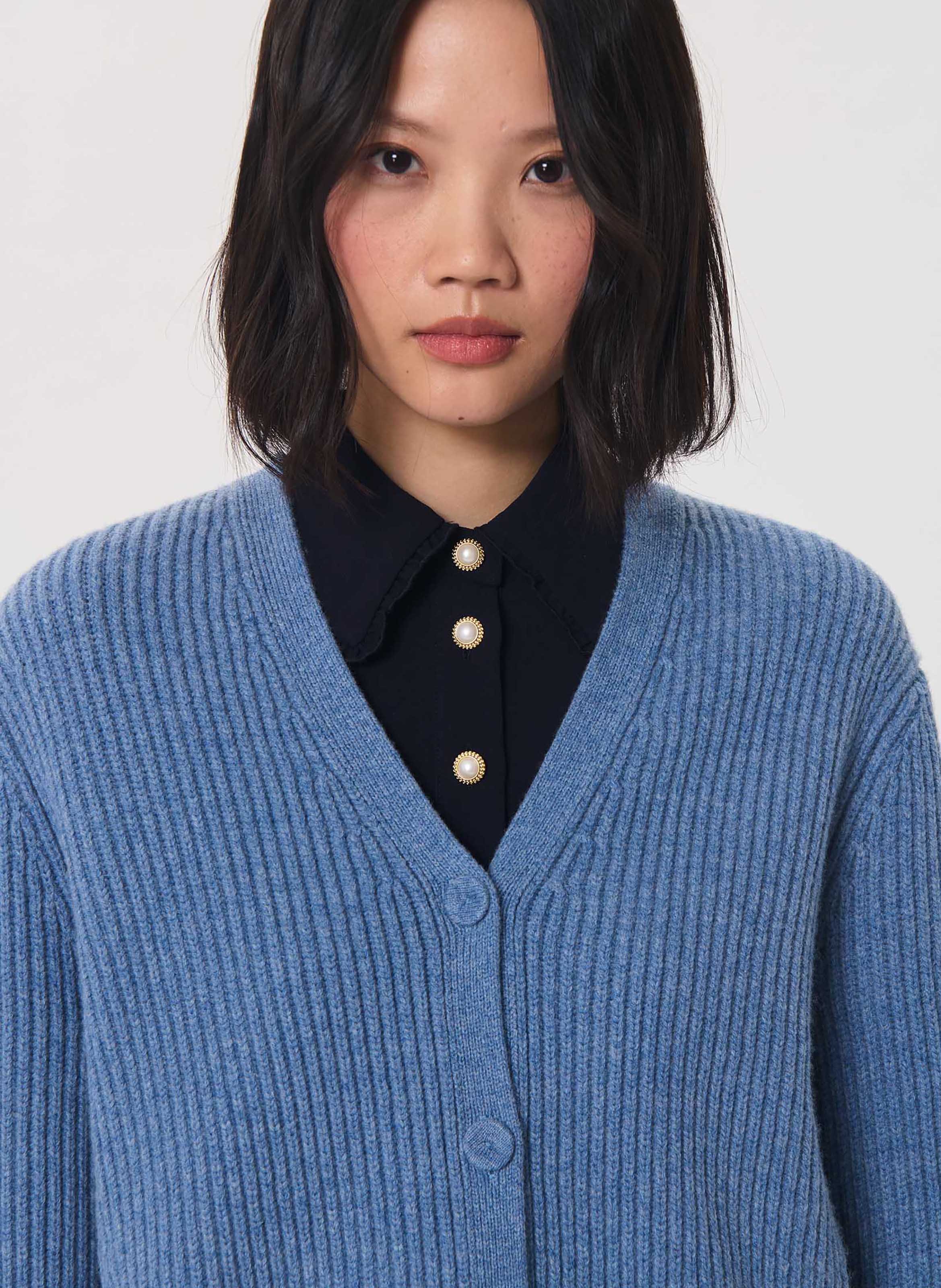 Gilet gabino TARA JARMON Bleu