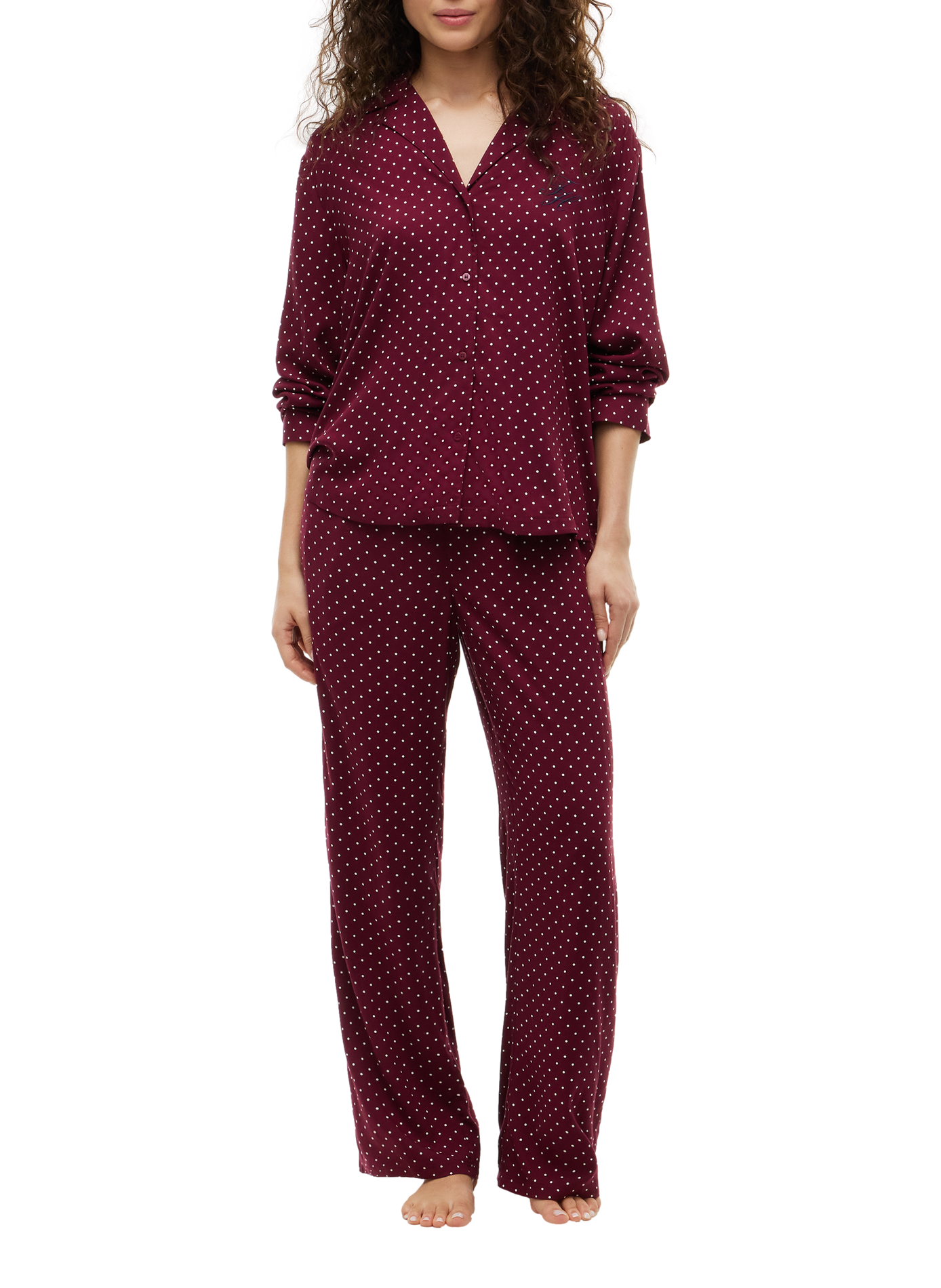 Bedruckte Pyjamahose | Rot TOMMY HILFIGER Damen