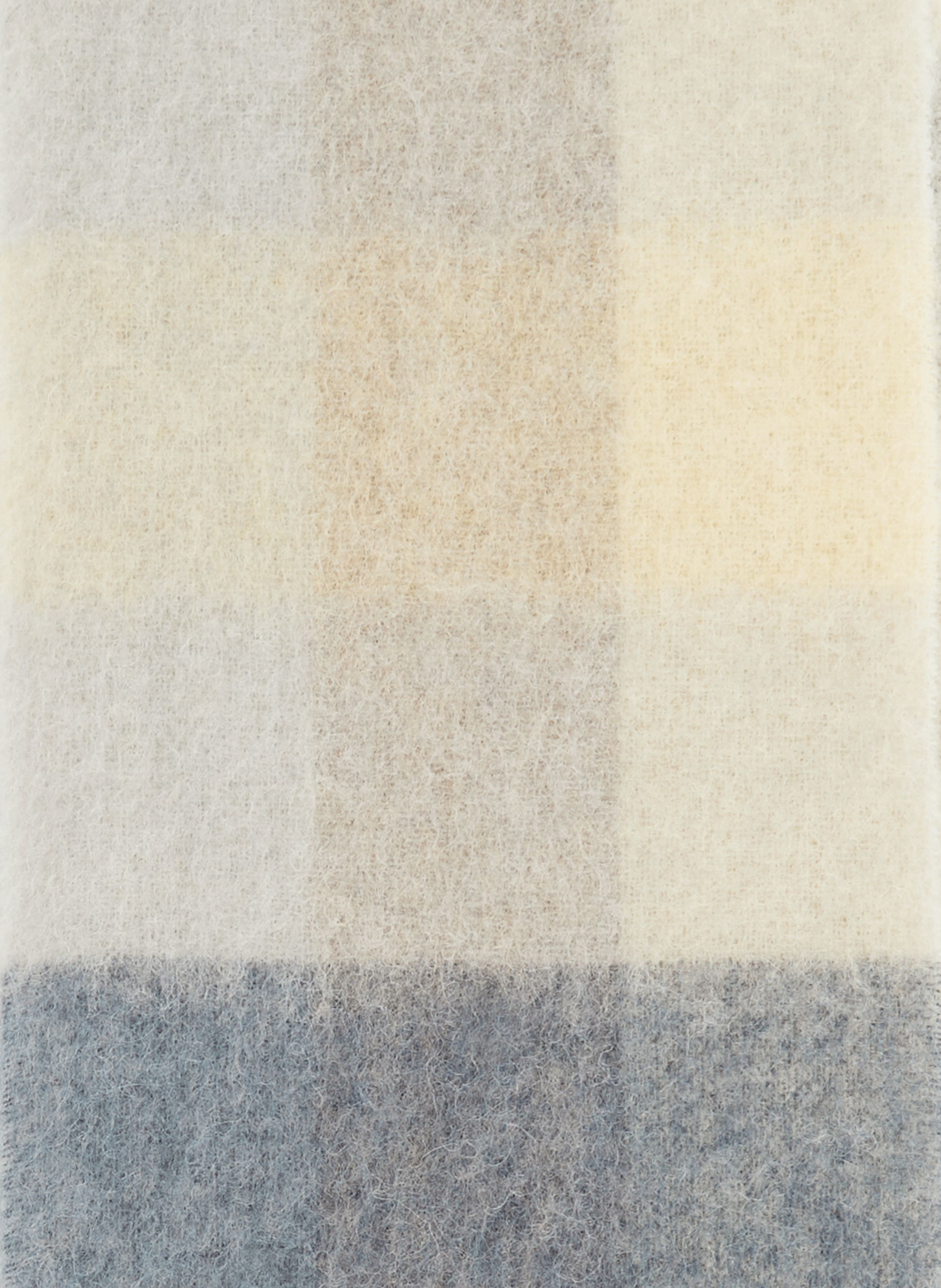 Echarpe à carreaux en laine mélangée ACNE STUDIOS Multicolore