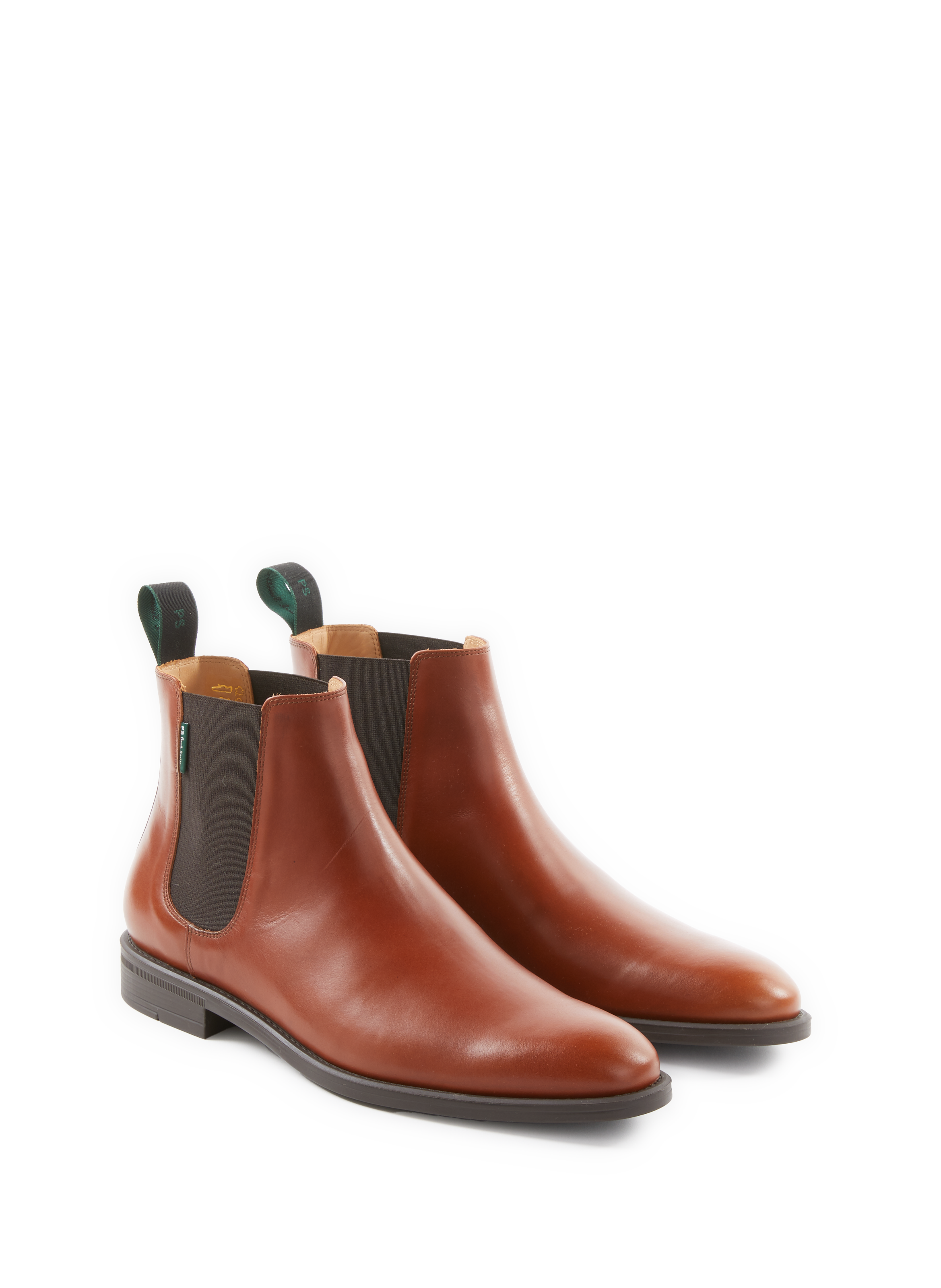 Cedric leather ankle boots PAUL SMITH Brown