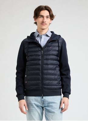 Veste bi-matière matelassée TOMMY HILFIGER Veste bi-matière matelassée TOMMY HILFIGER