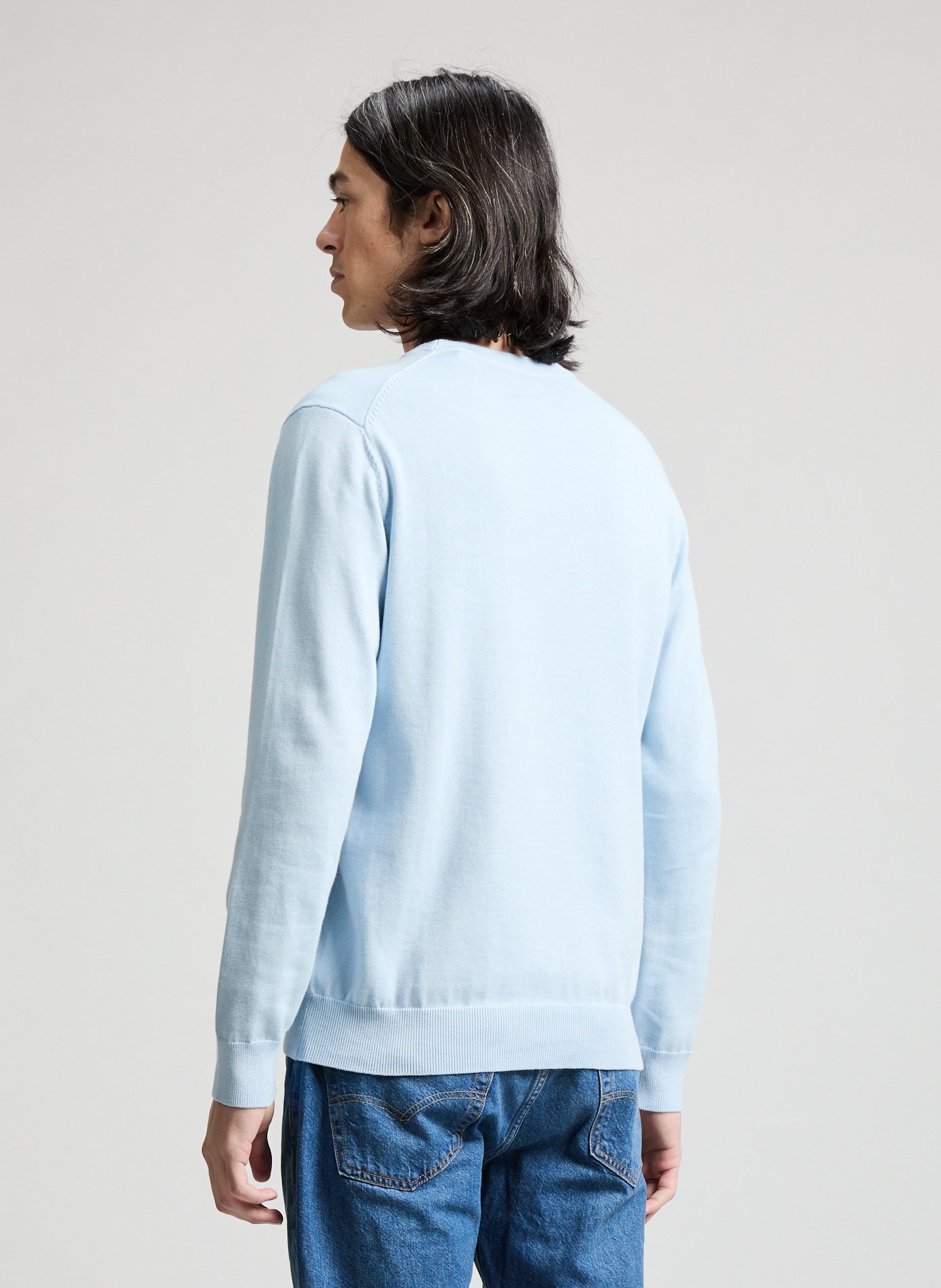 Cotton round neck Sweatshirt GANT Blue