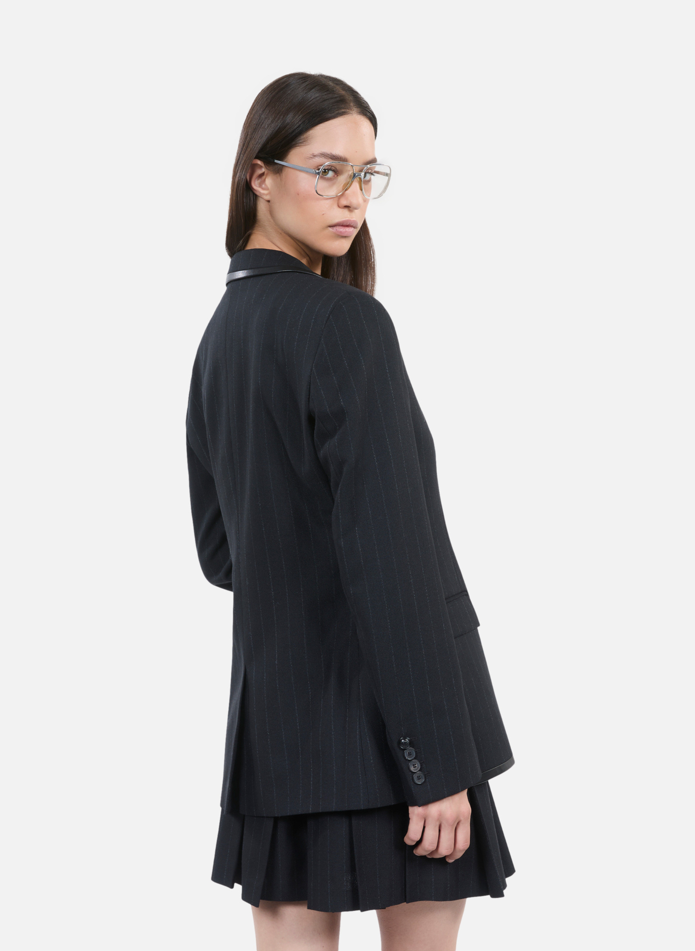 Veste à rayures tennis en laine mélangée THE KOOPLES 