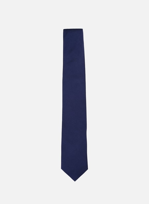 Cravate CL Solid en soie Bleu by TOMMY HILFIGER TOMMY HILFIGER Cravate CL Solid en soie Bleu