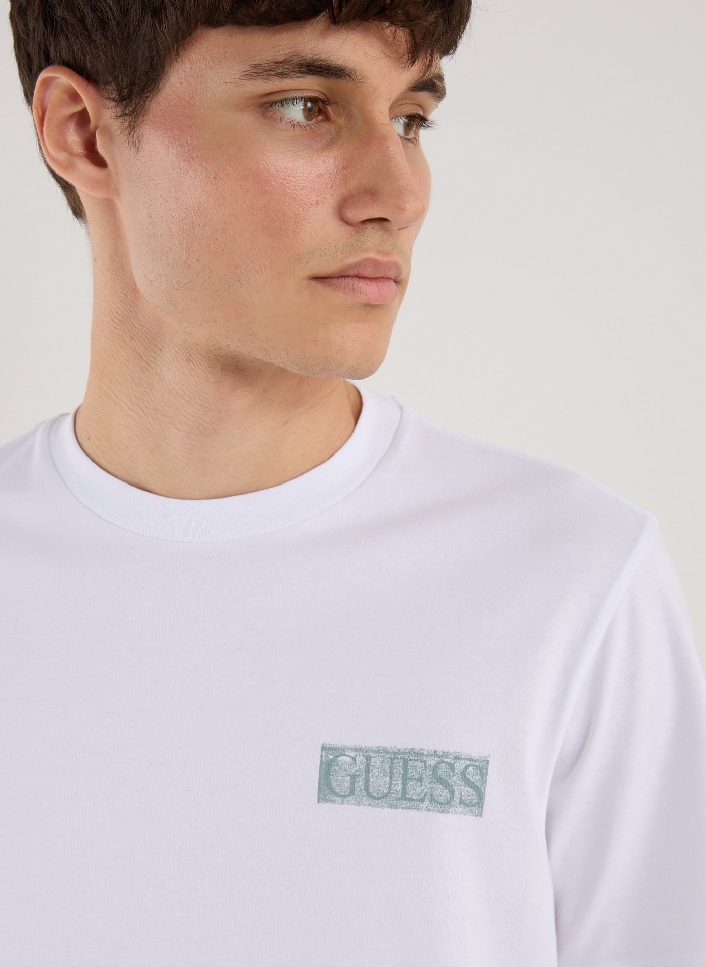Classic Cotton T-Shirt GUESS White