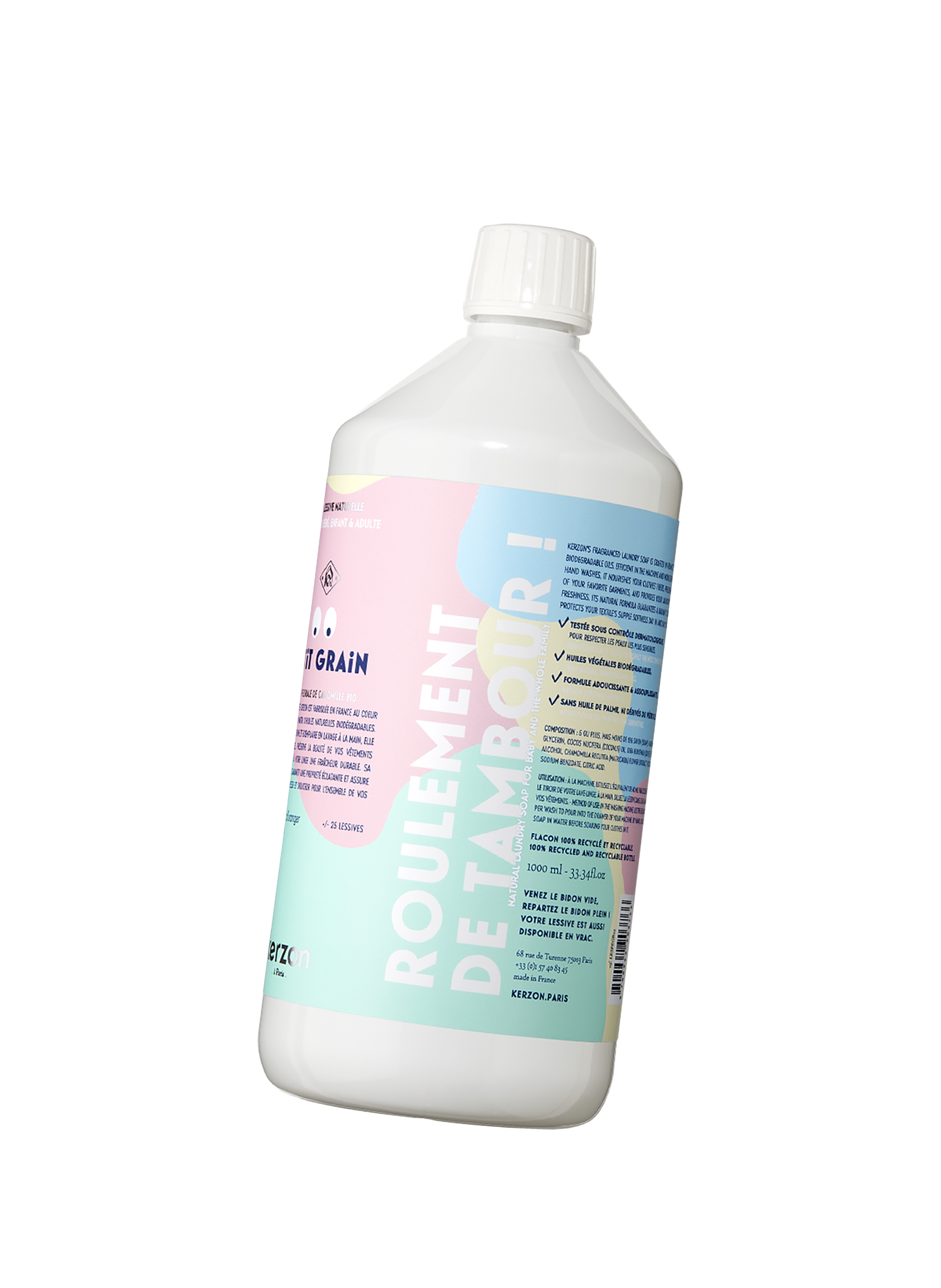 Scented Laundry Detergent - Petit Grain KERZON No color