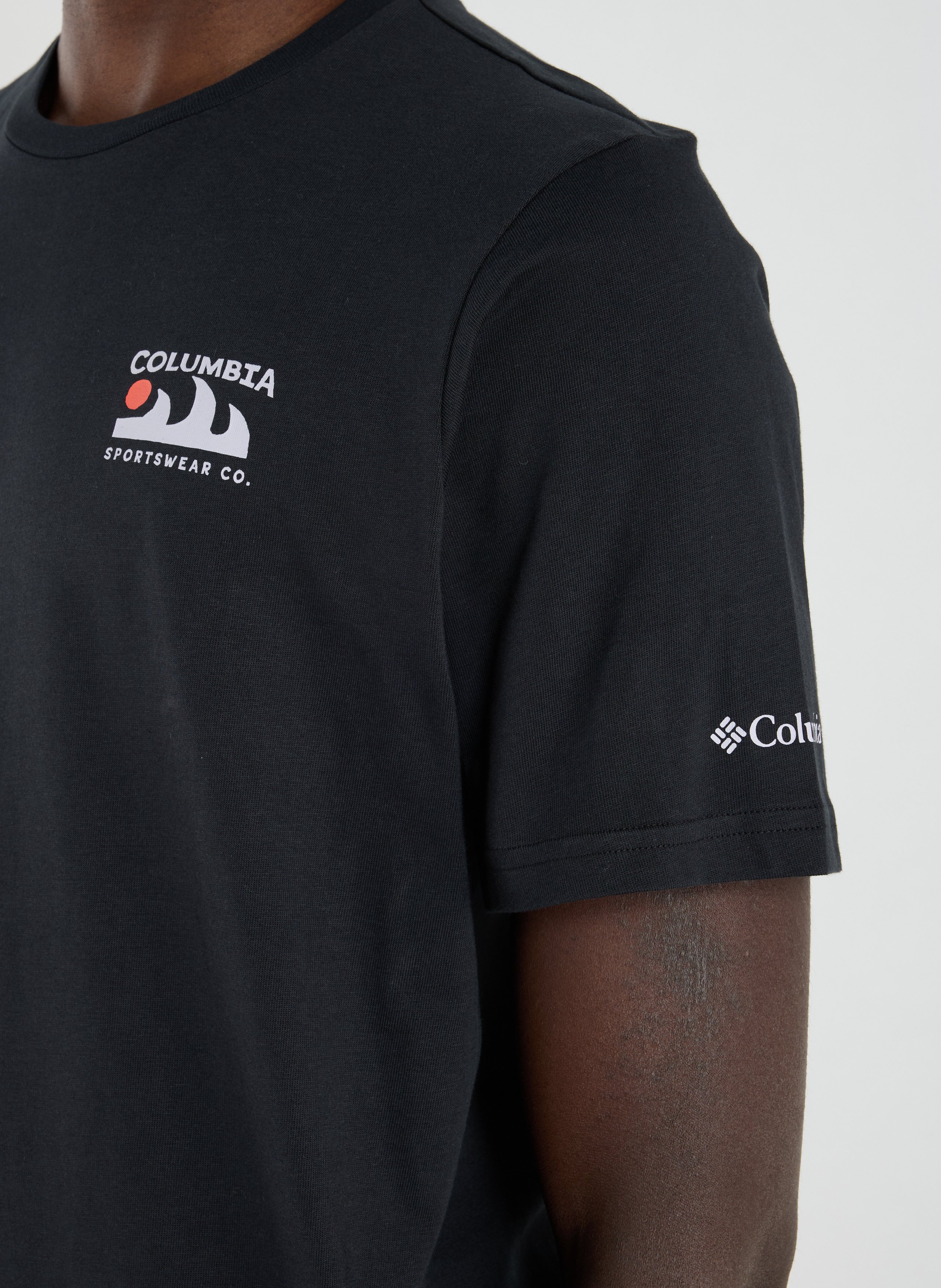 Classic Cotton T-Shirt COLUMBIA Black