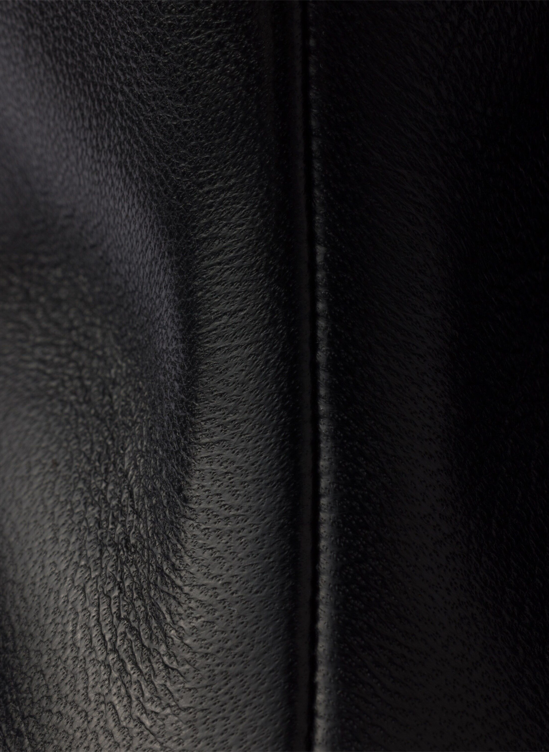 Bottes monolith en cuir nappa stretch PRADA Noir