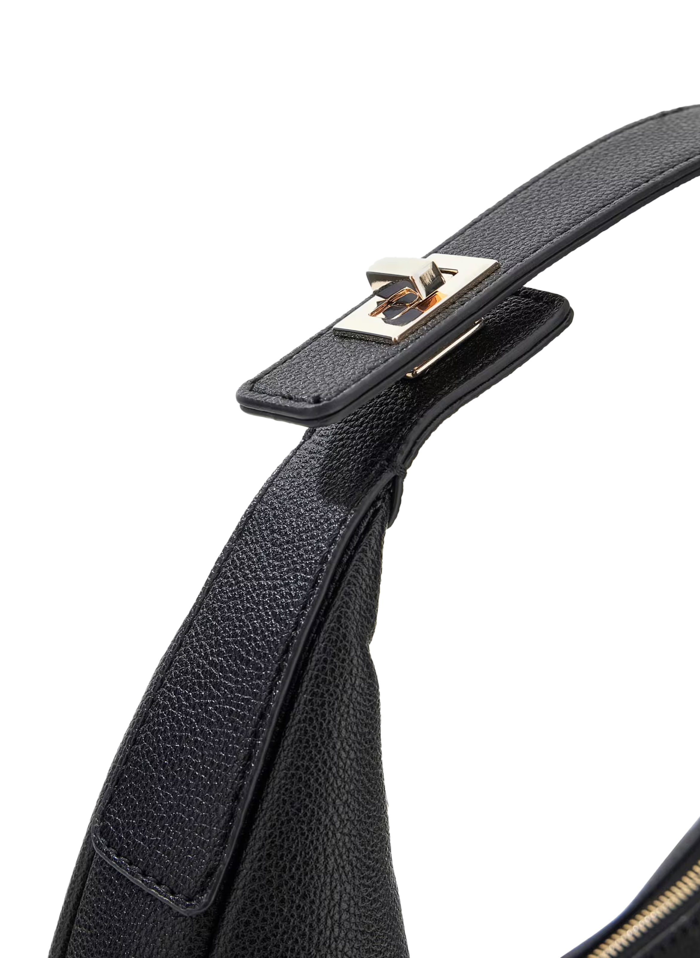 Sac porté épaule avec charms effet cuir GUESS Noir