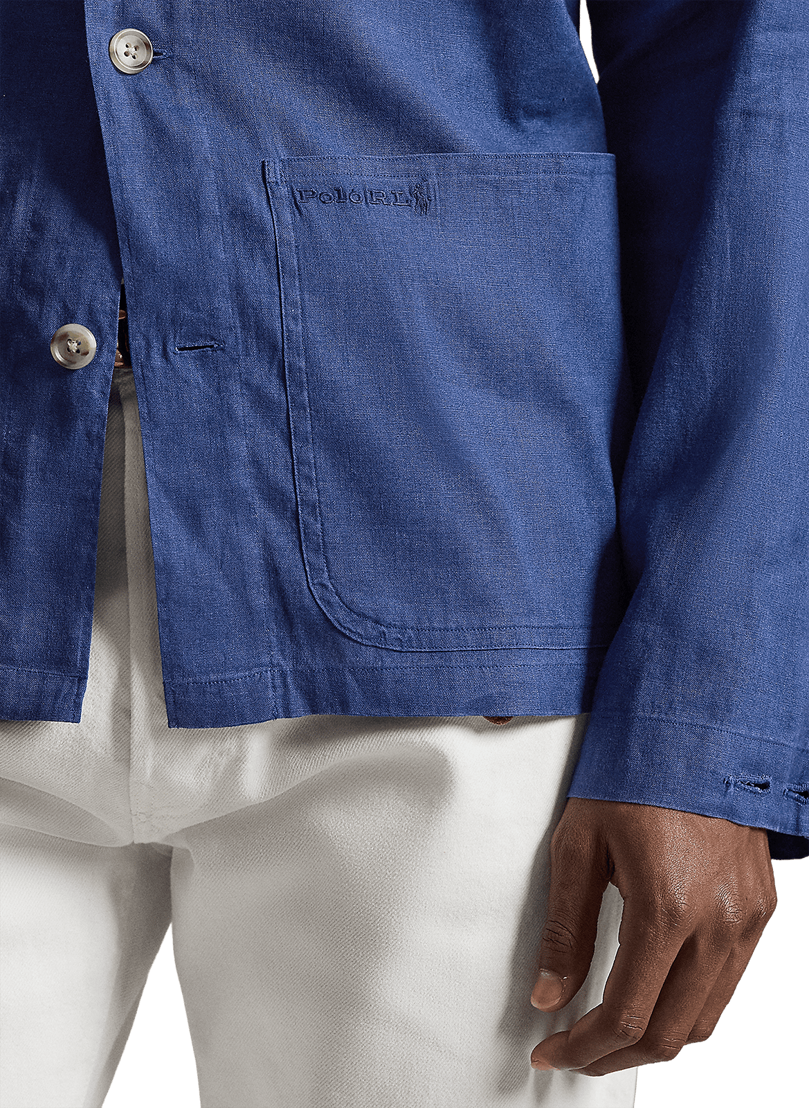 Surchemise Barton en coton POLO RALPH LAUREN Bleu