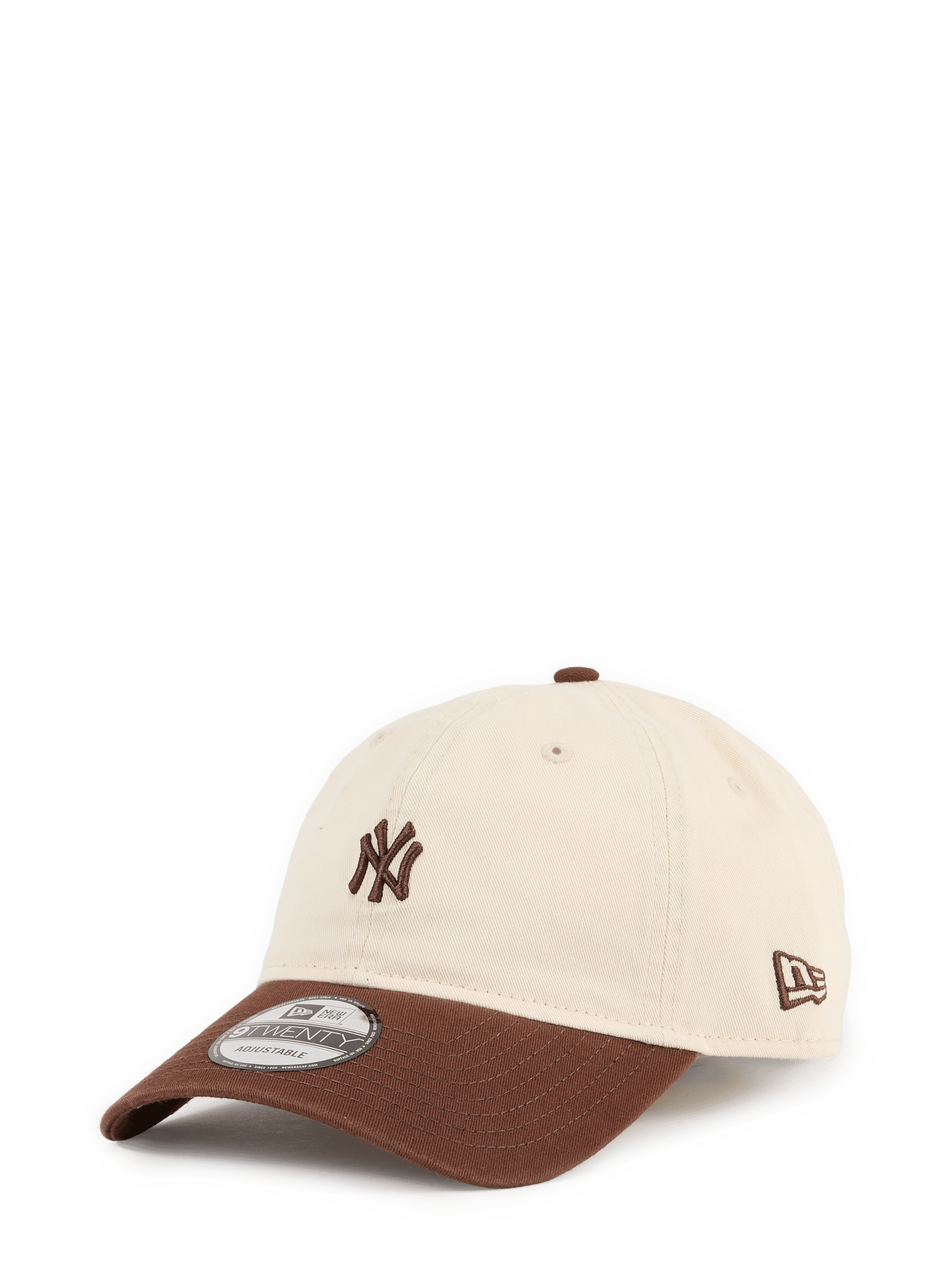 Casquette 9TWENTY New York Yankees MLB Mini Logo en cotn NEW ERA Beige