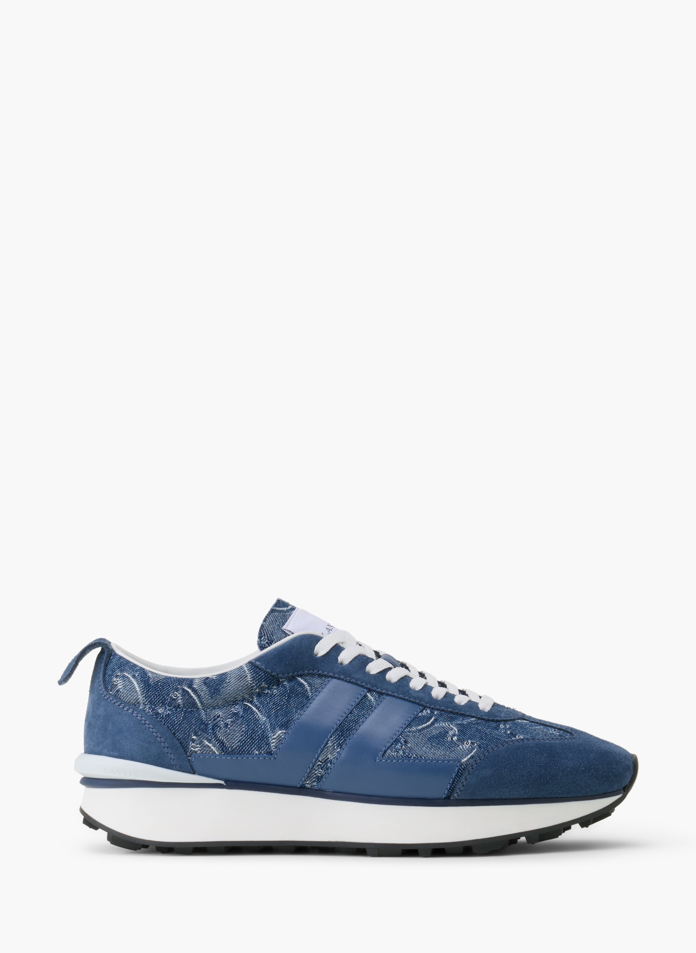 Sneakers bumpr lunar year en denim LANVIN Bleu