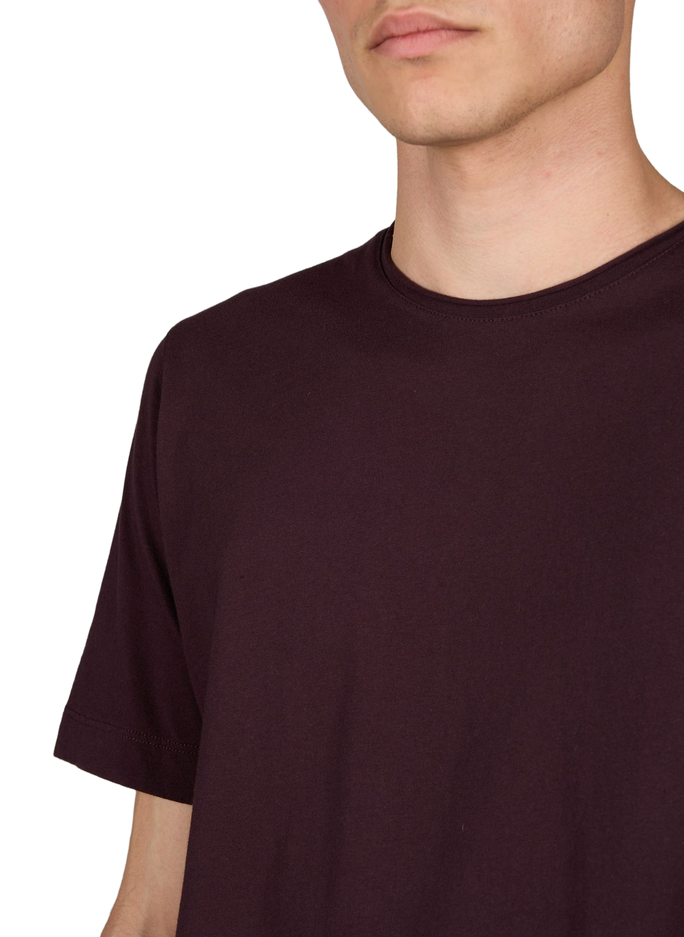 Camiseta lisa de algodón LAFAURIE Rojo