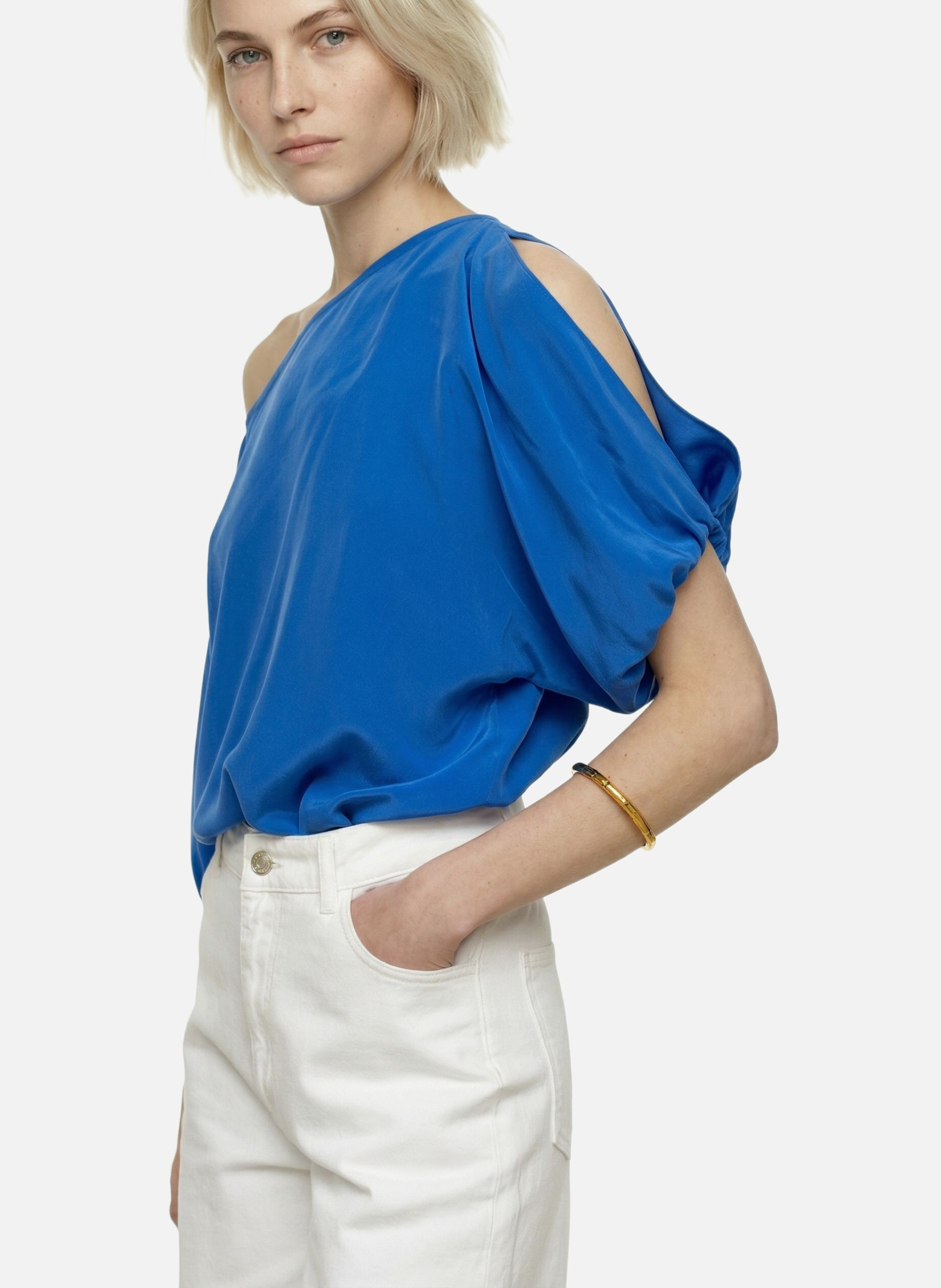 Blouse gul VANESSA BRUNO Bleu