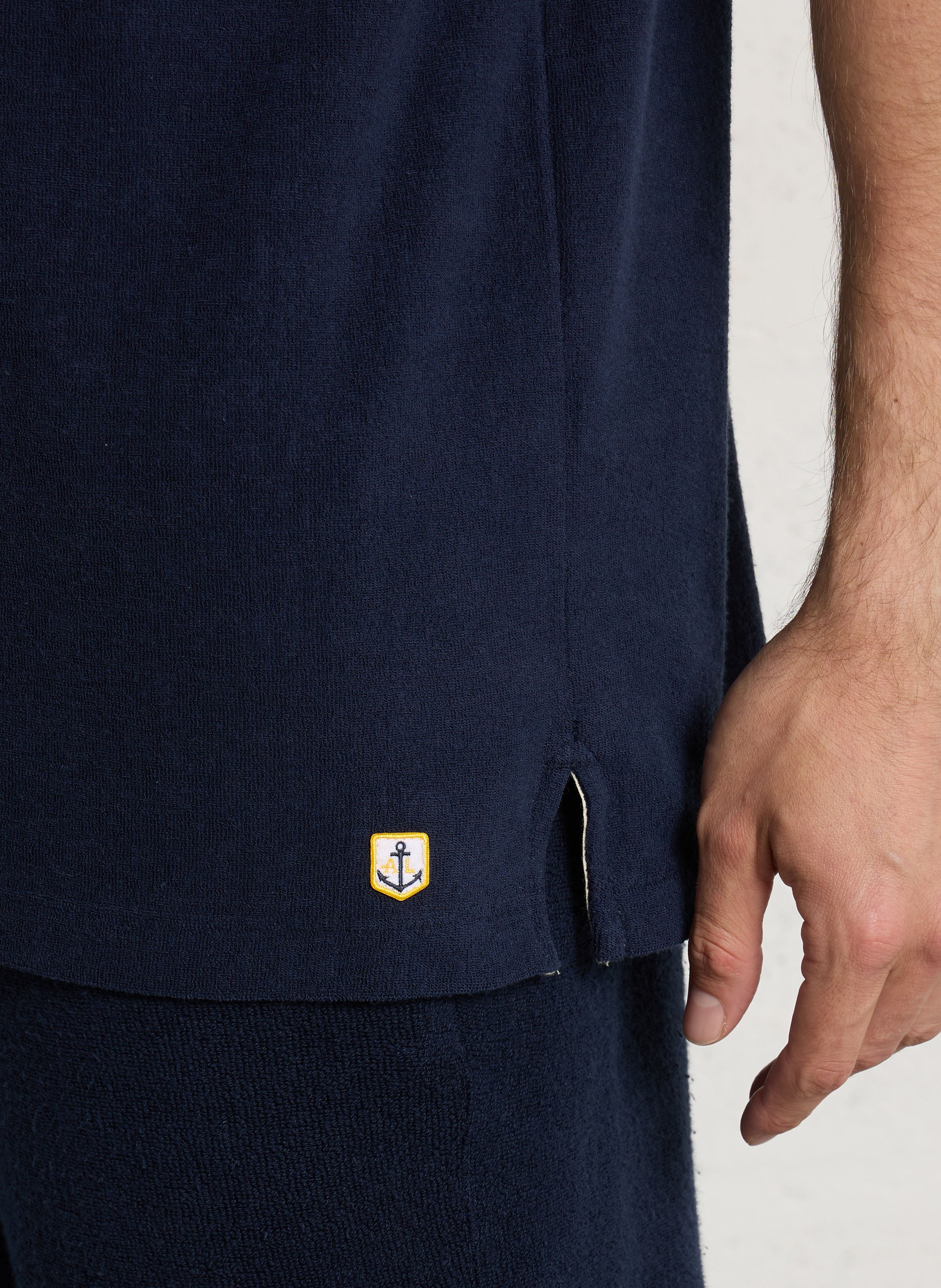 Polo oversize en coton heritage ARMOR-LUX Bleu
