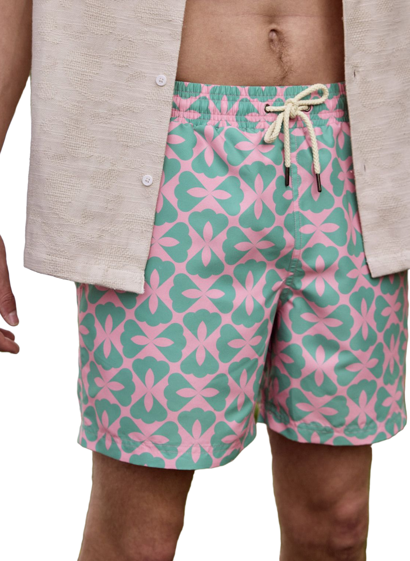 Short da bagno Mimizan a motivo FAGUO Multicolore