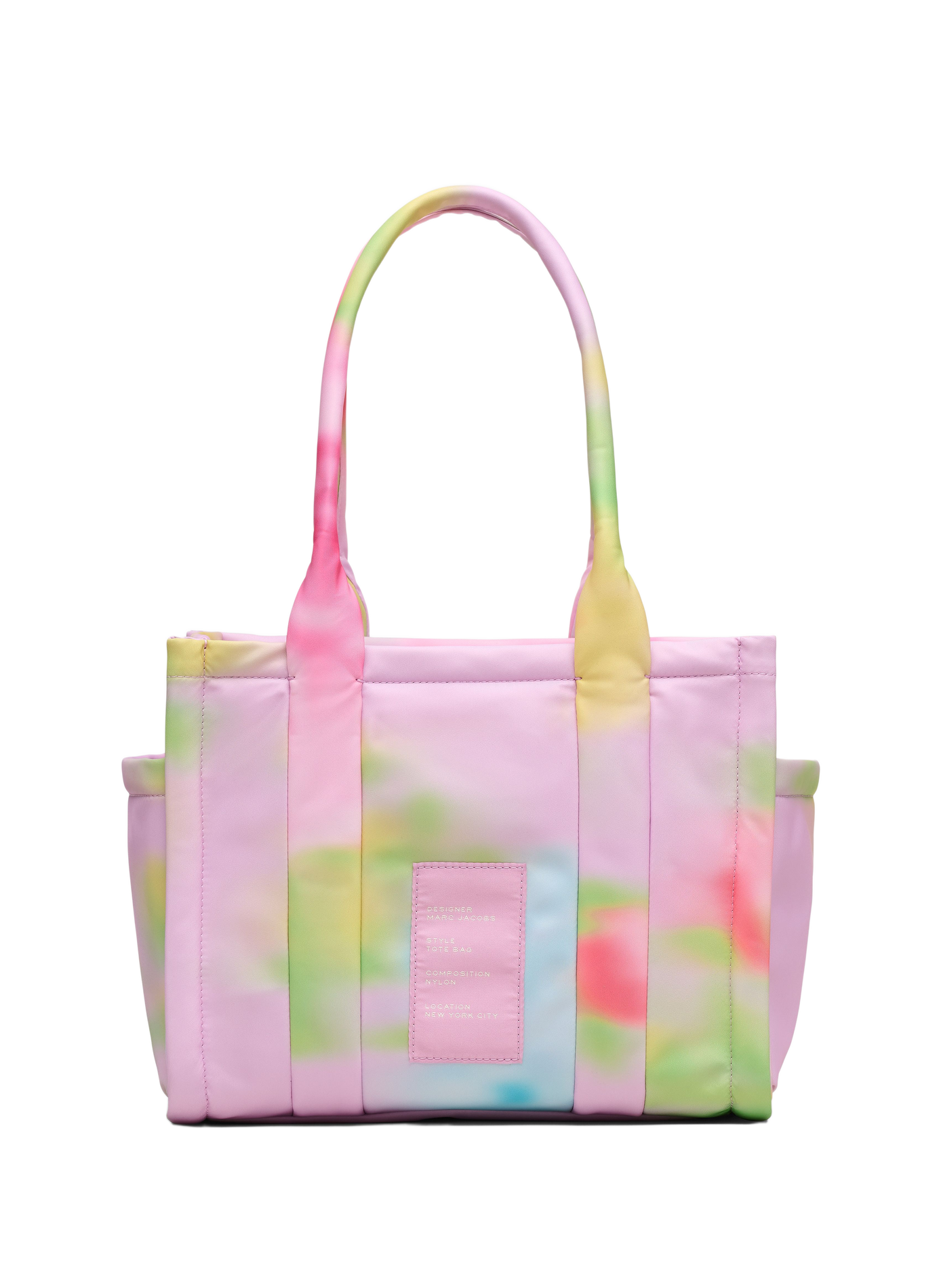 Bag The Blurred Floral Medium Puffy Tote Bag MARC JACOBS Multicolour