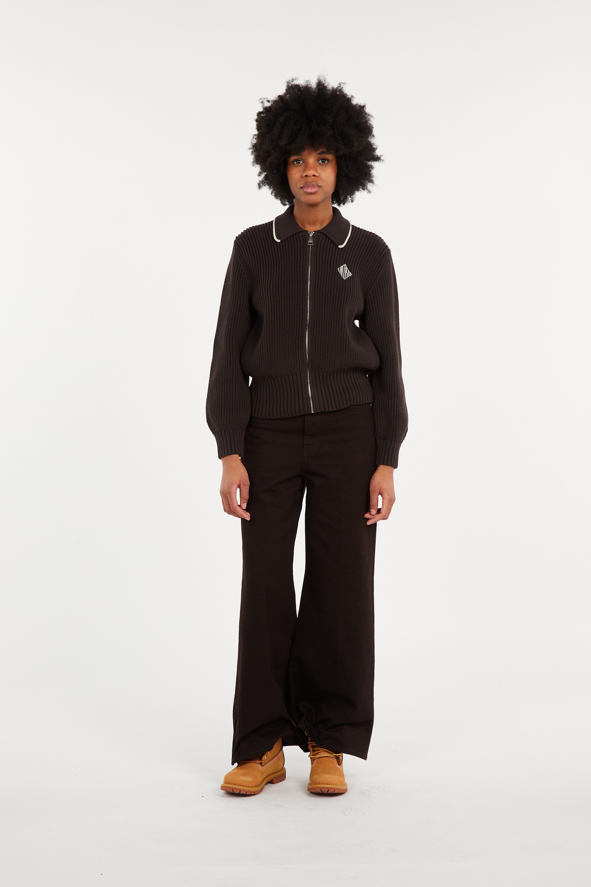 Jean pantalon LACOSTE Marron