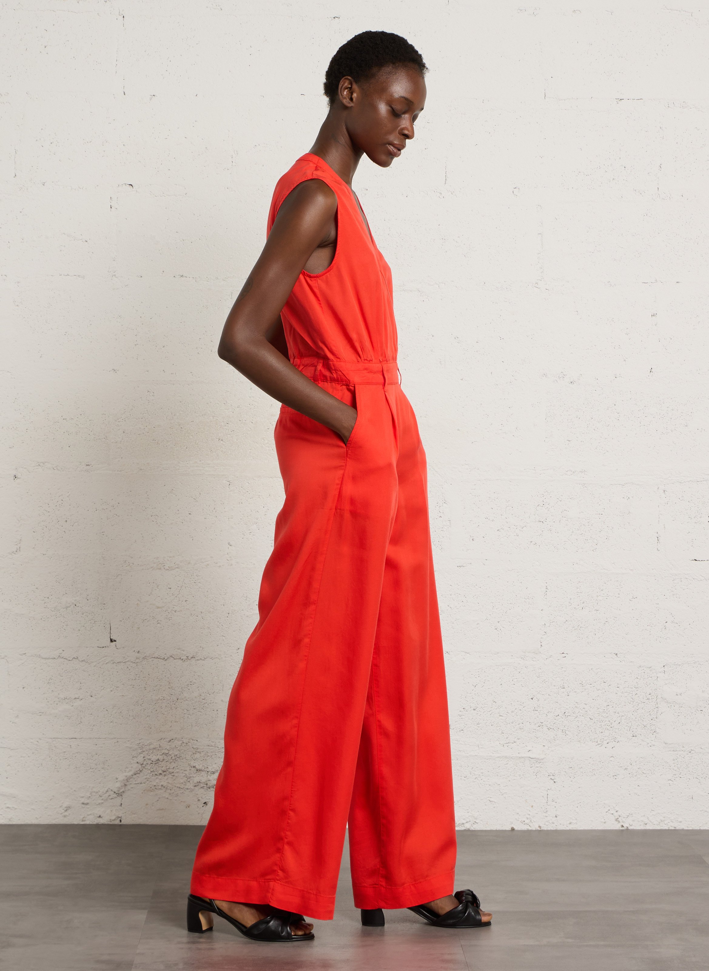 Combinaison droite renata MAISON 123 Rouge