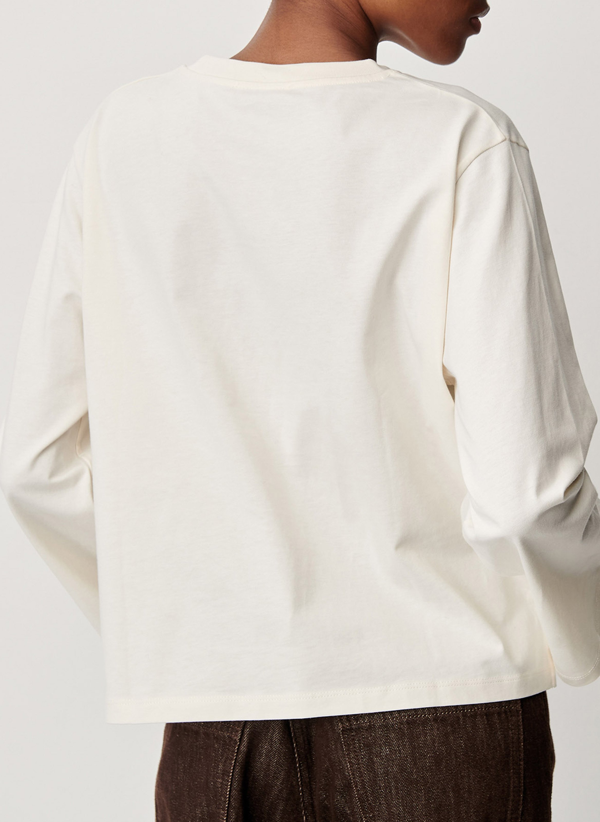 Tee-shirt oversize en coton severiano | Beige SESSUN Femme