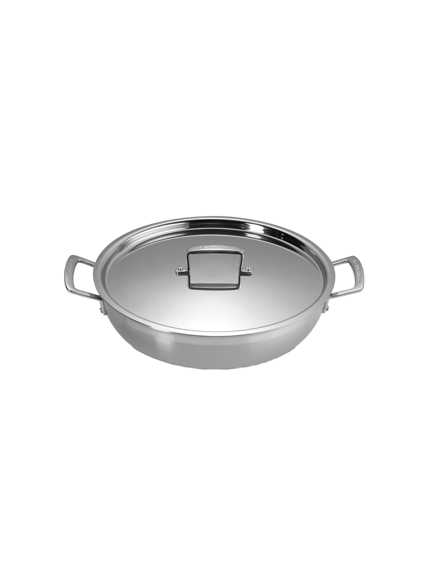 Provenzalische Antihaft-Edelstahl-Sautpfanne LE CREUSET Silber