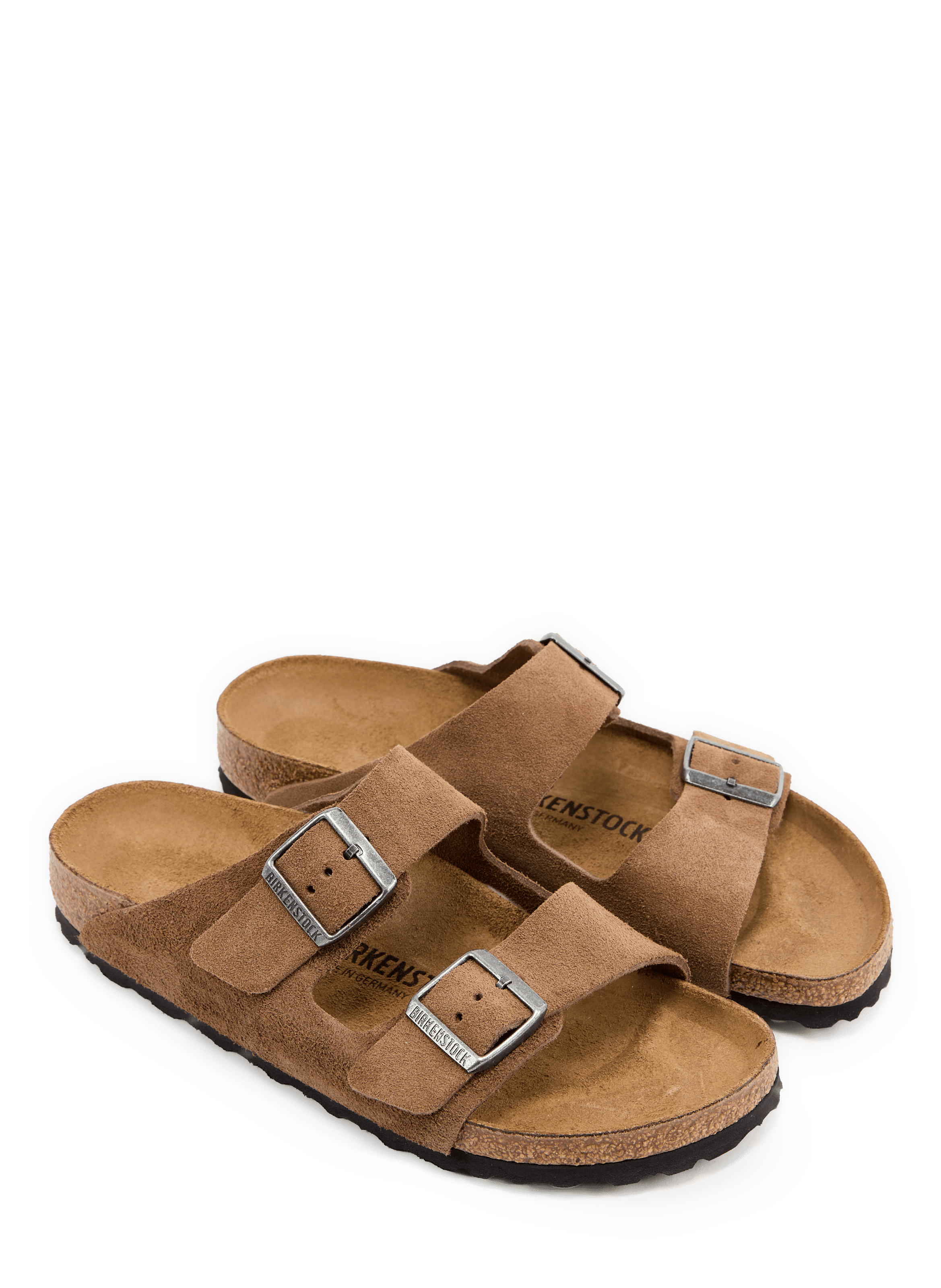 Arizona leren sandalen BIRKENSTOCK Bruin