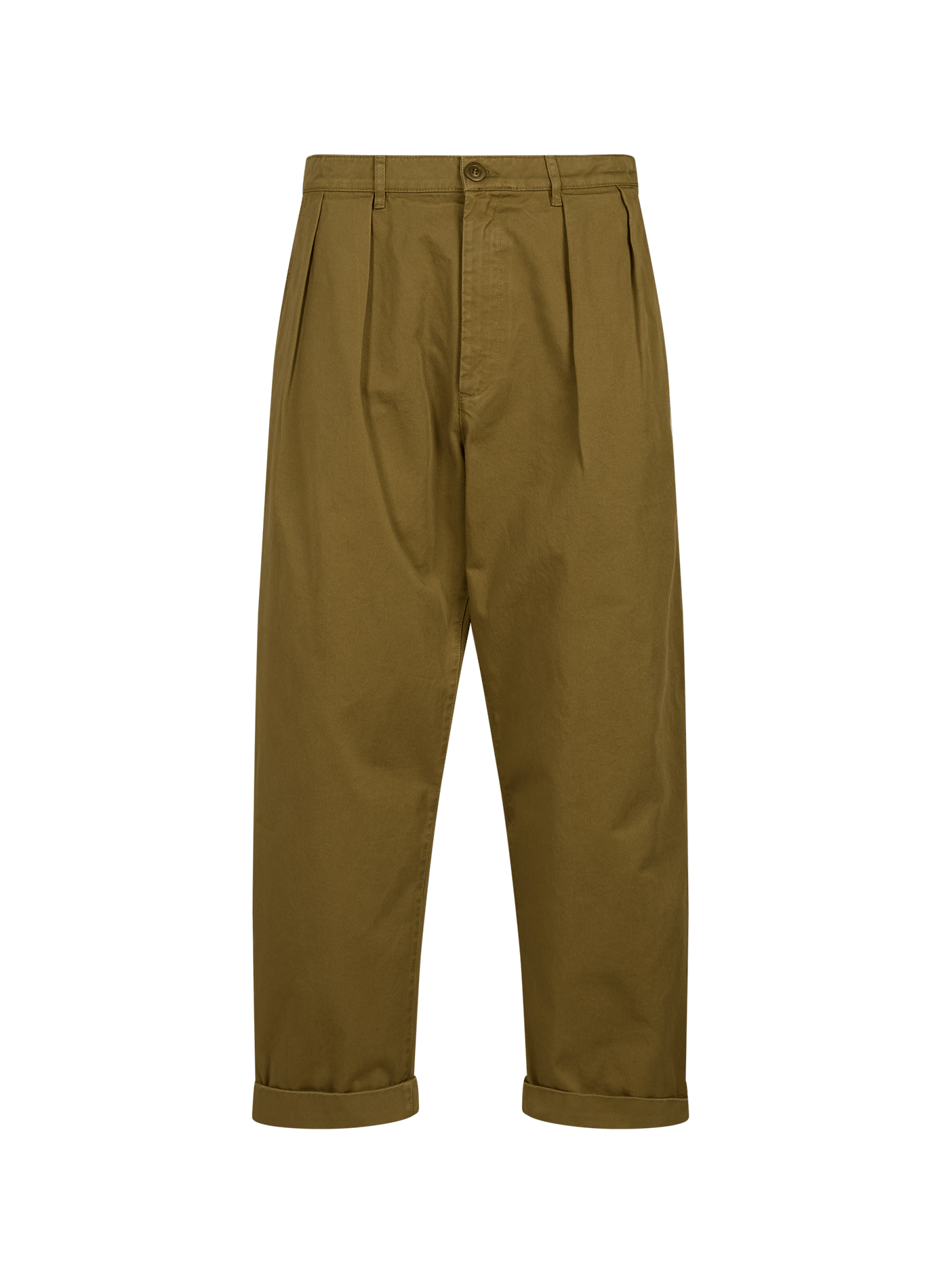 Jean large en coton  OLOW Beige