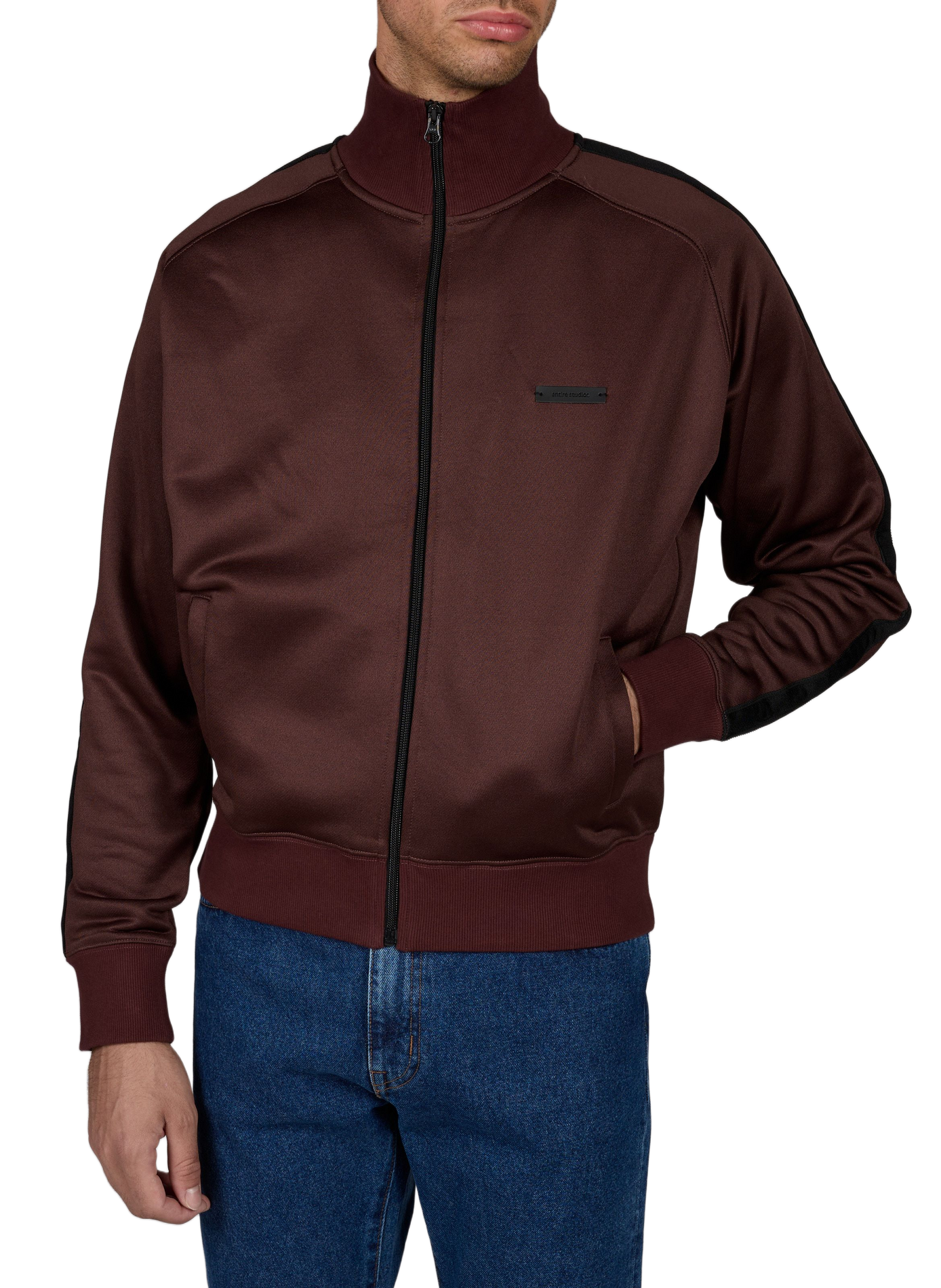 Gerade Jacke mit Stehkragen ENTIRE STUDIOS Rot