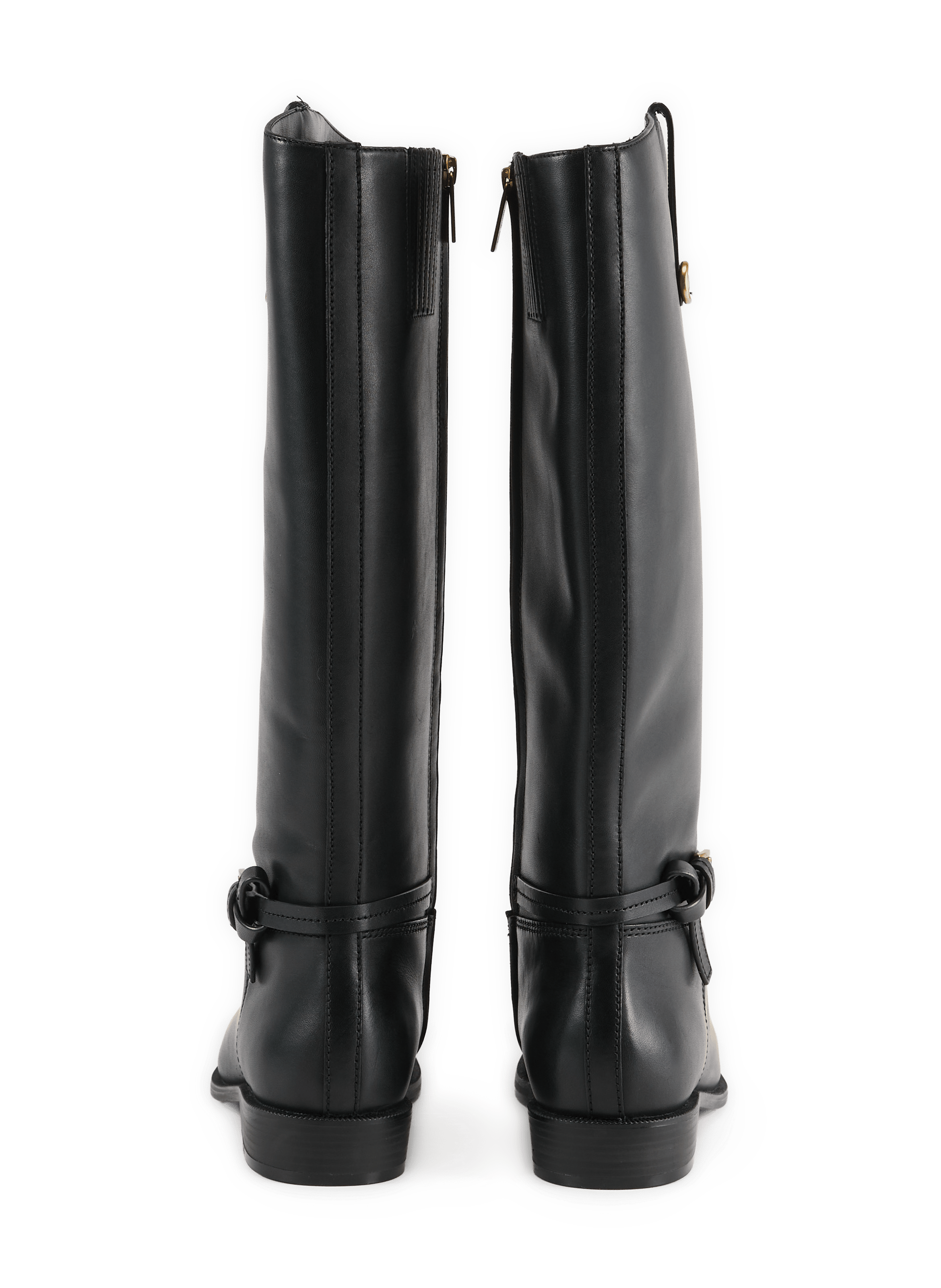 Beverly Leather Zip Boots MICHAEL KORS Black