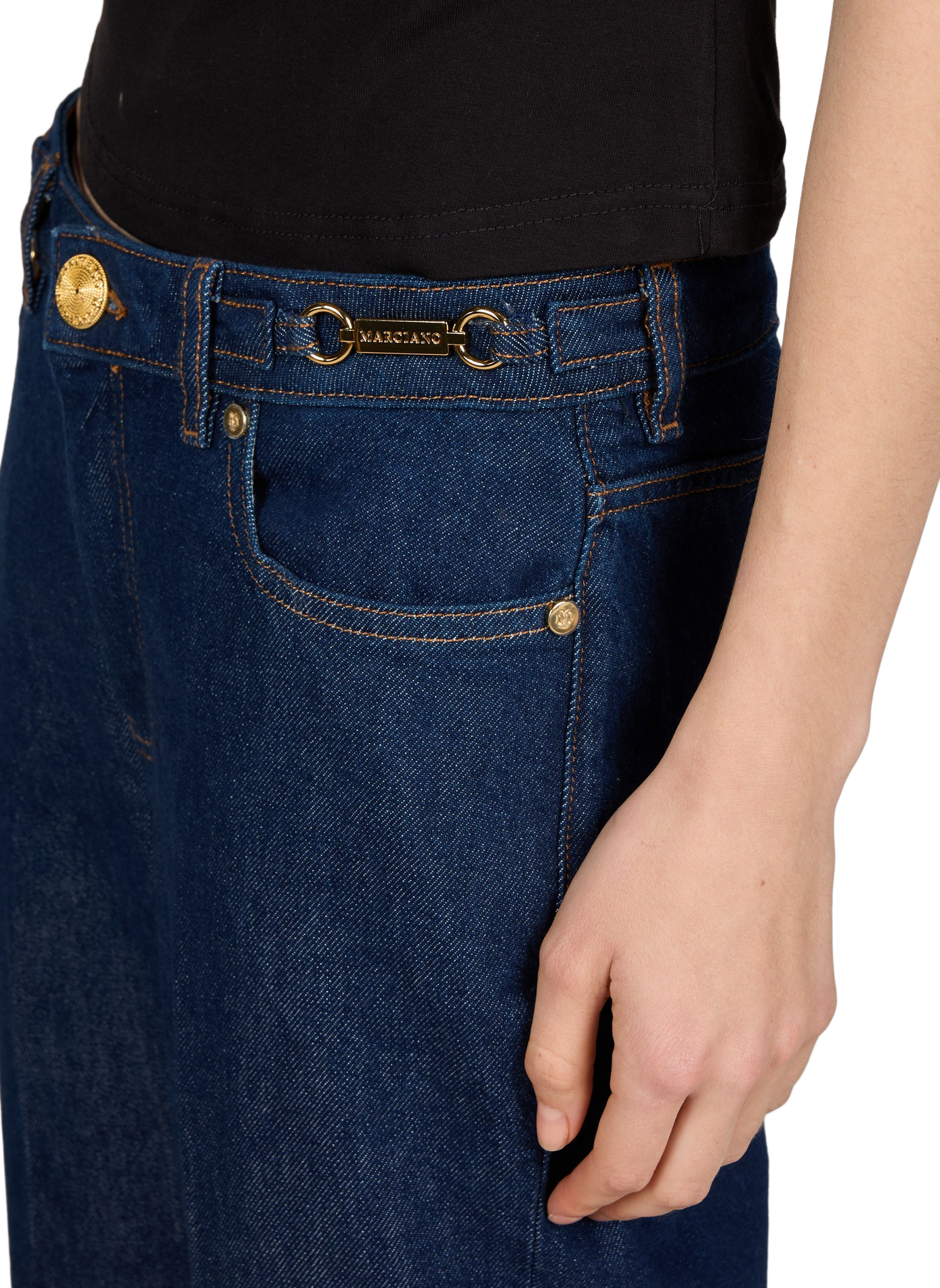 Victory straight-leg jeans in a cotton blend GUESS Blue