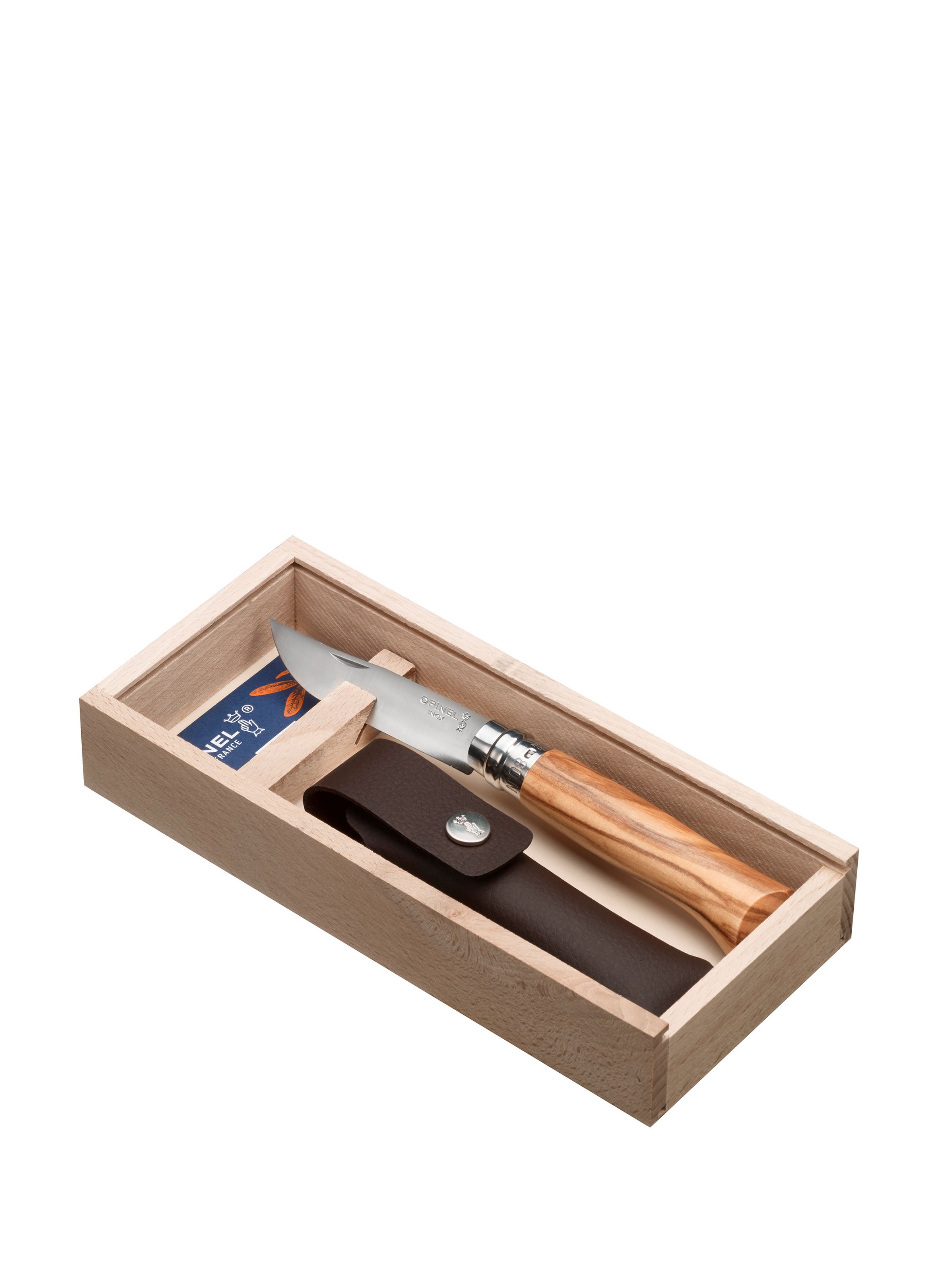 Couteau N°08 Carbone avec étui OPINEL No color