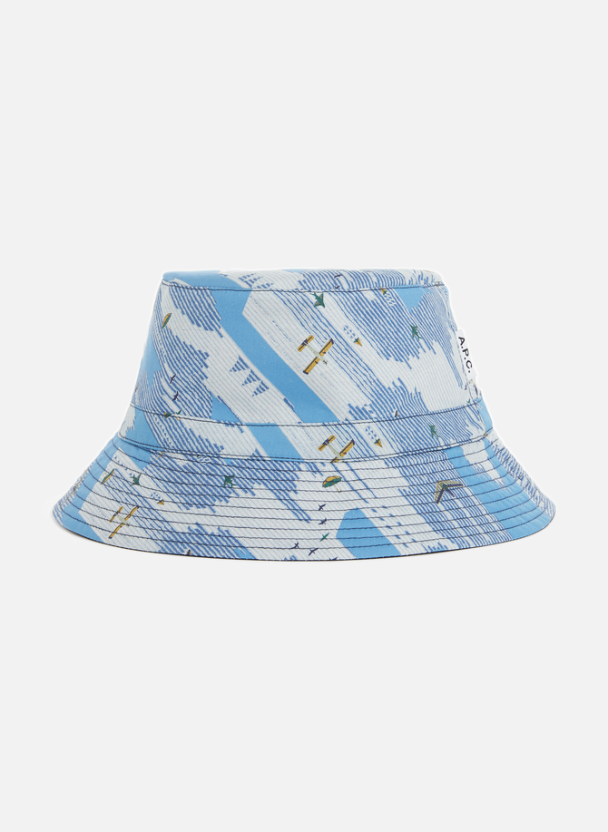 Printed cotton bucket hat A.P.C.