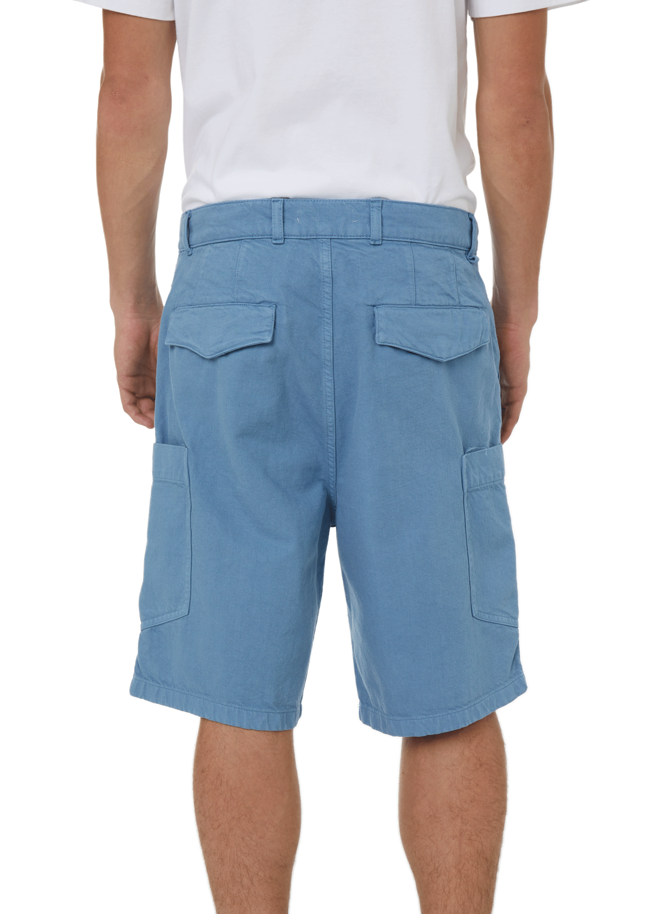 Recycled cotton Bermuda shorts SAISON 1865 Green