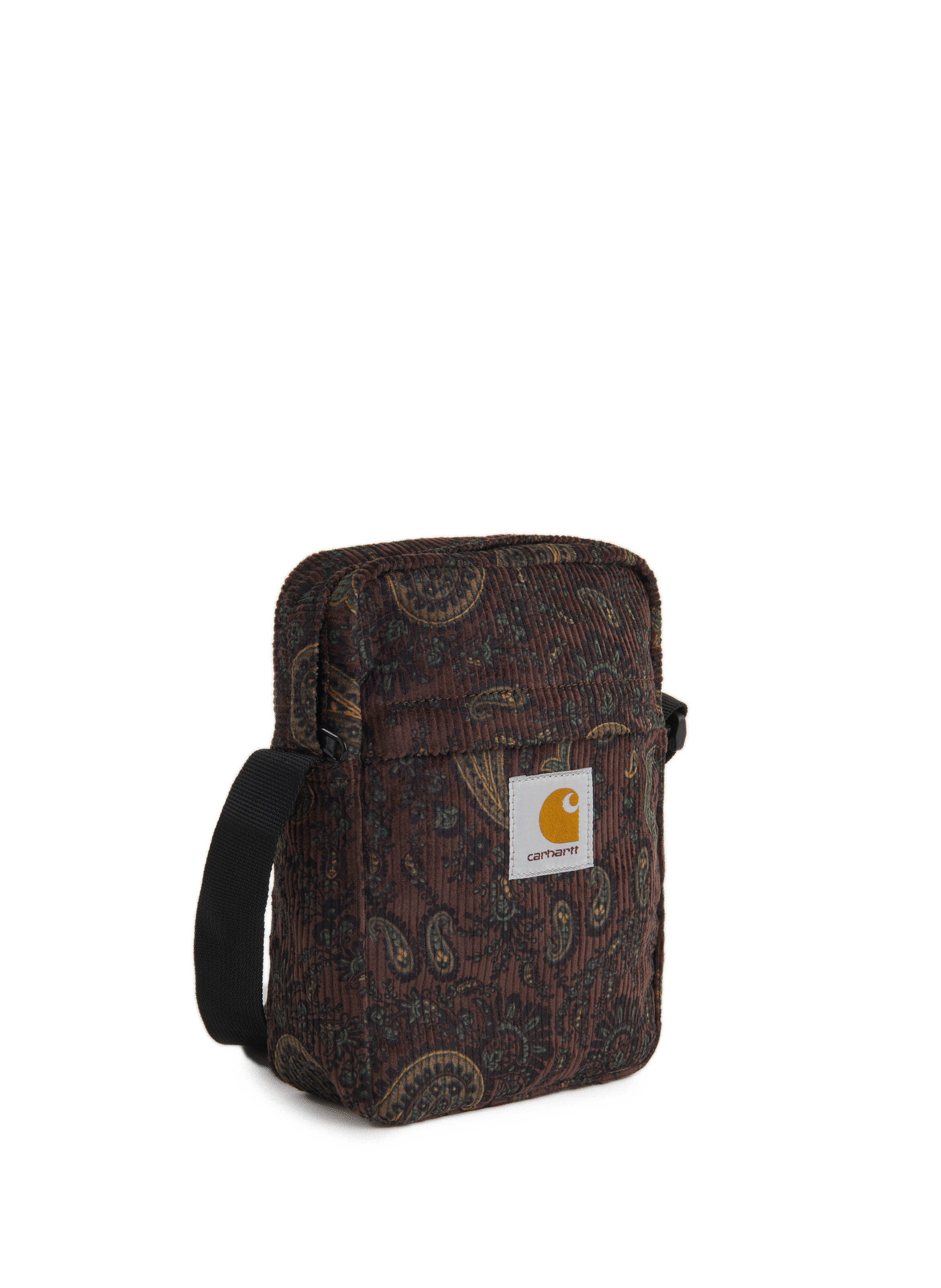 Sac à bandoulière en velours côtelé