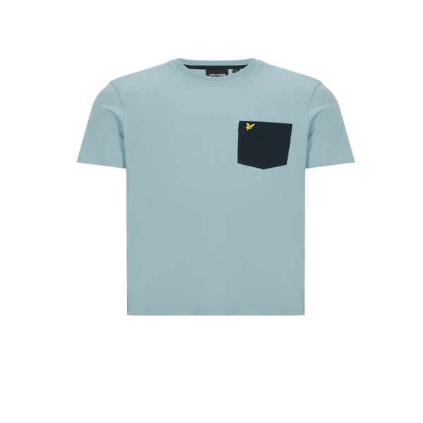Lyle & Scott Givenchy Paris 3 Avenue George V T-shirt In Cotton In Blue