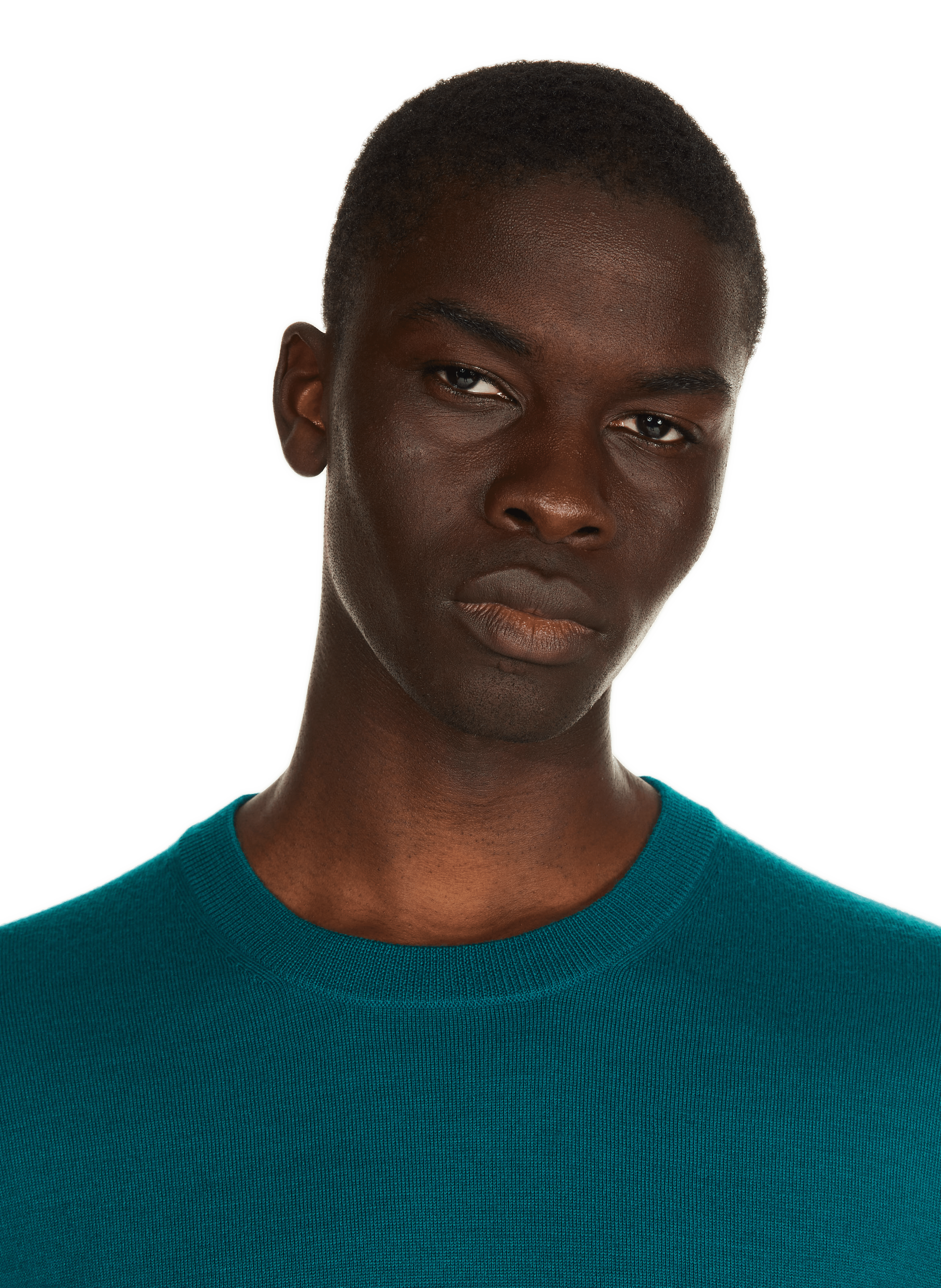 Pull Arnau col rond en laine mérinos SAISON 1865 Vert