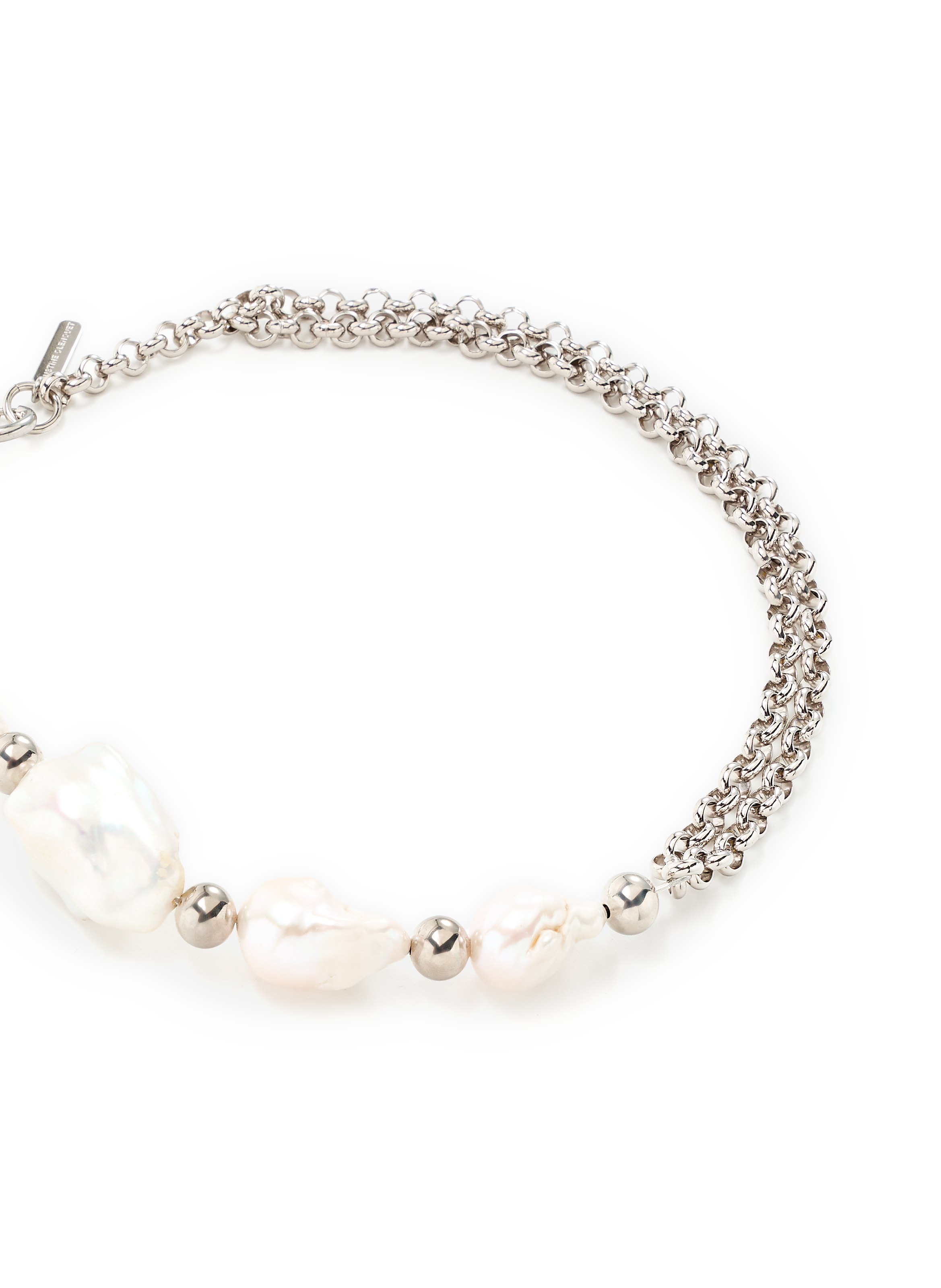 Collier à perles  JUSTINE CLENQUET Argent