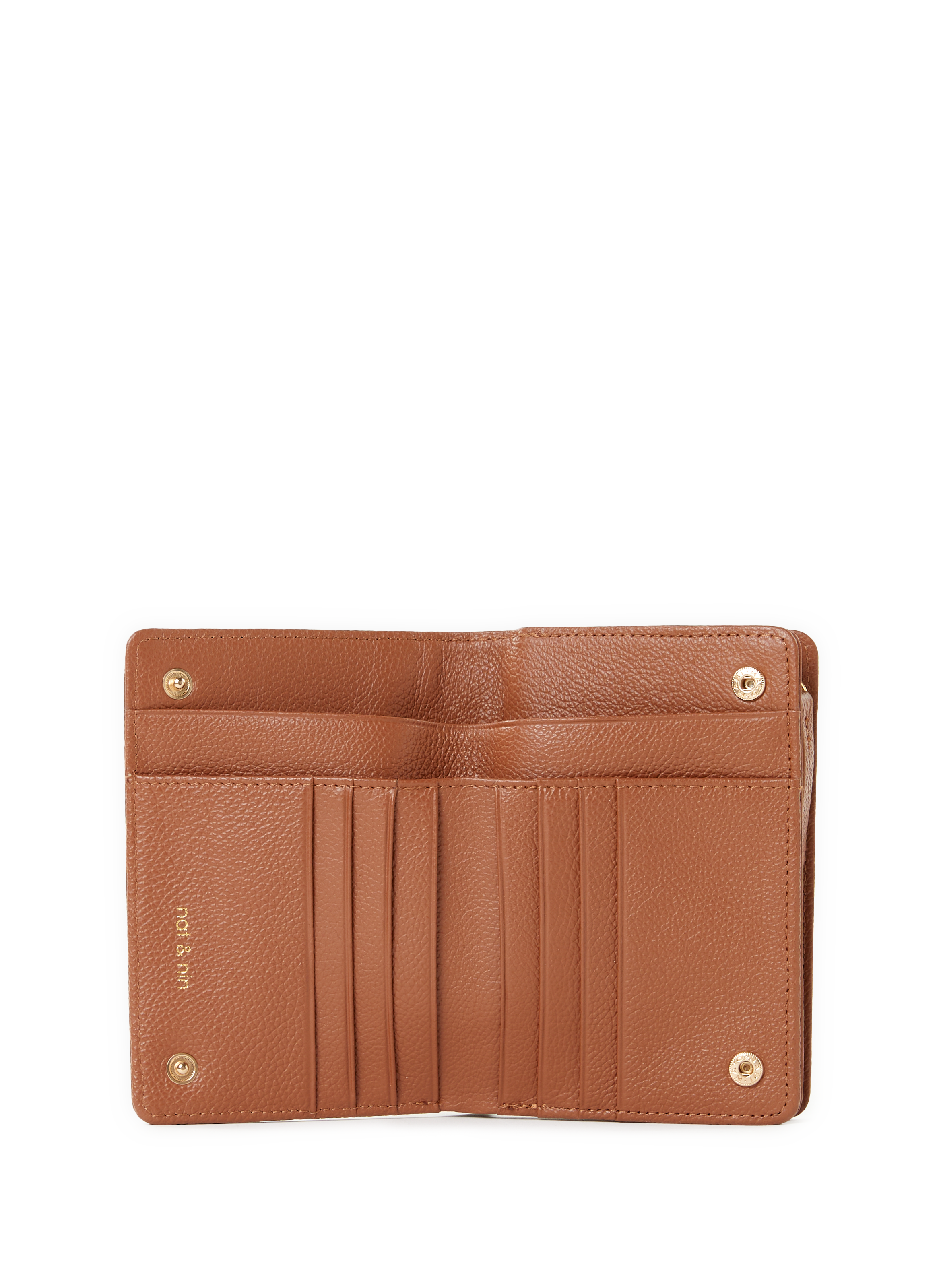 Isis leather wallet NAT & NIN Brown