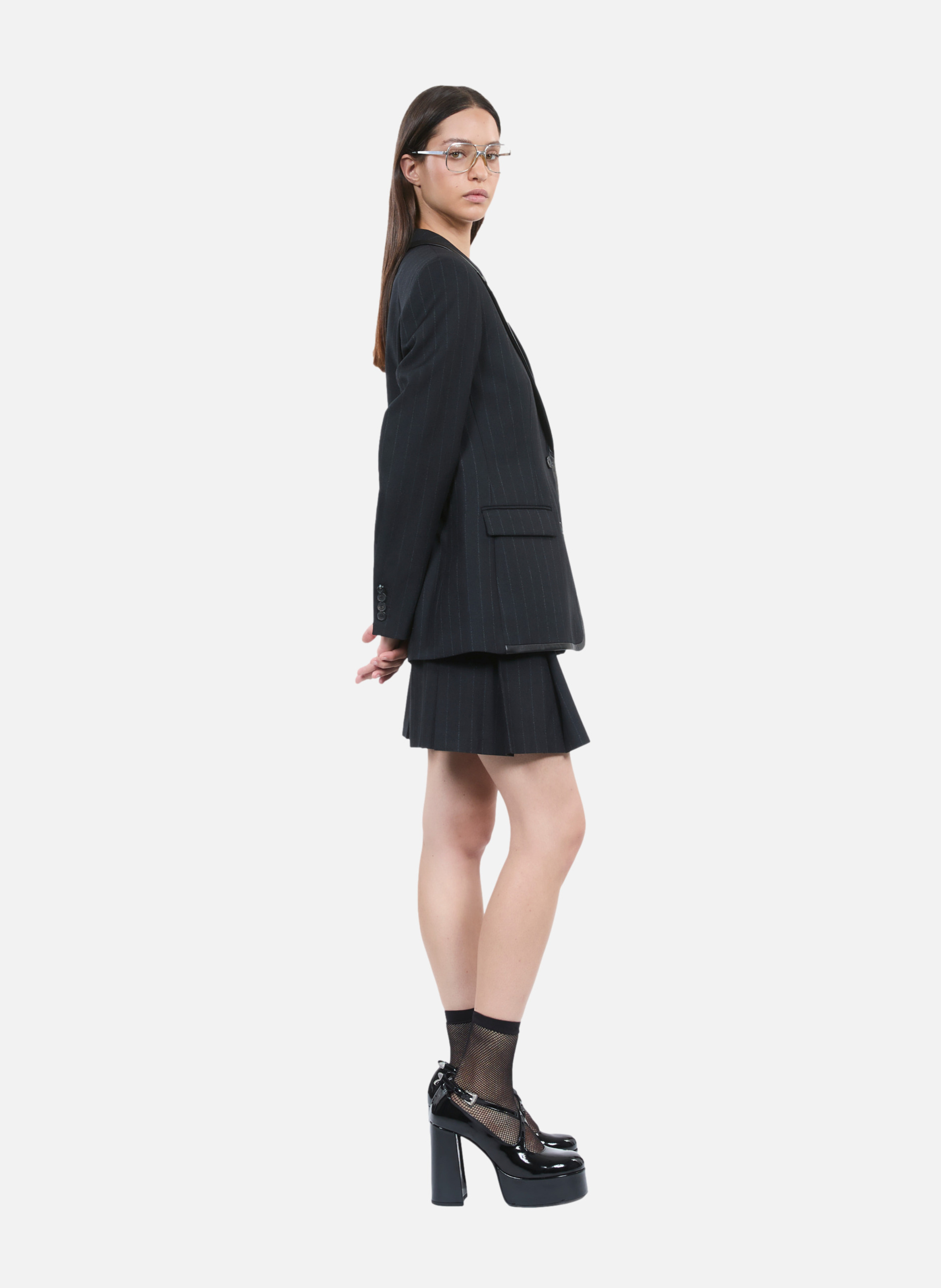 Veste à rayures tennis en laine mélangée THE KOOPLES 