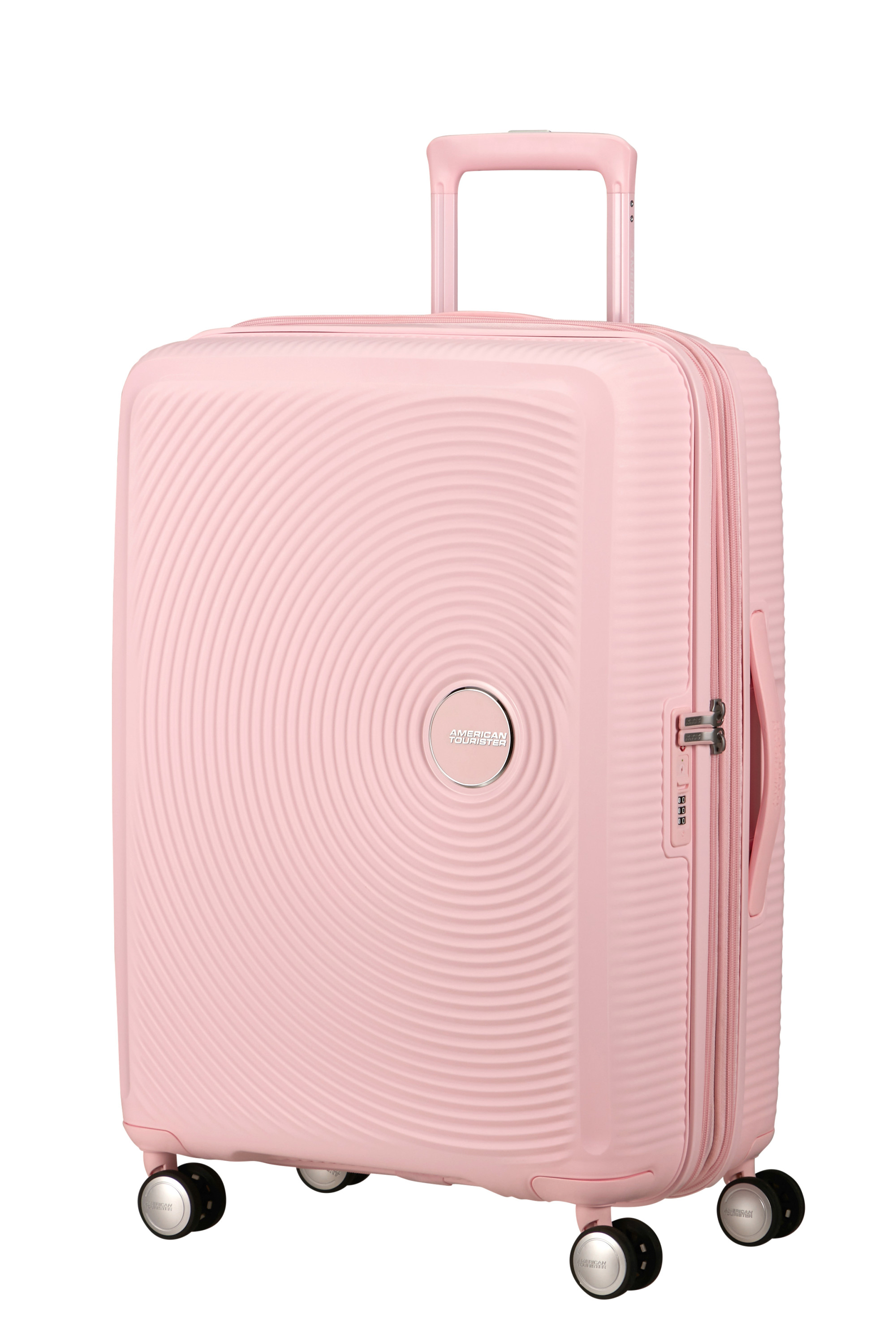 Soundbox valise 4 roues taille m AMERICAN TOURISTER Rose